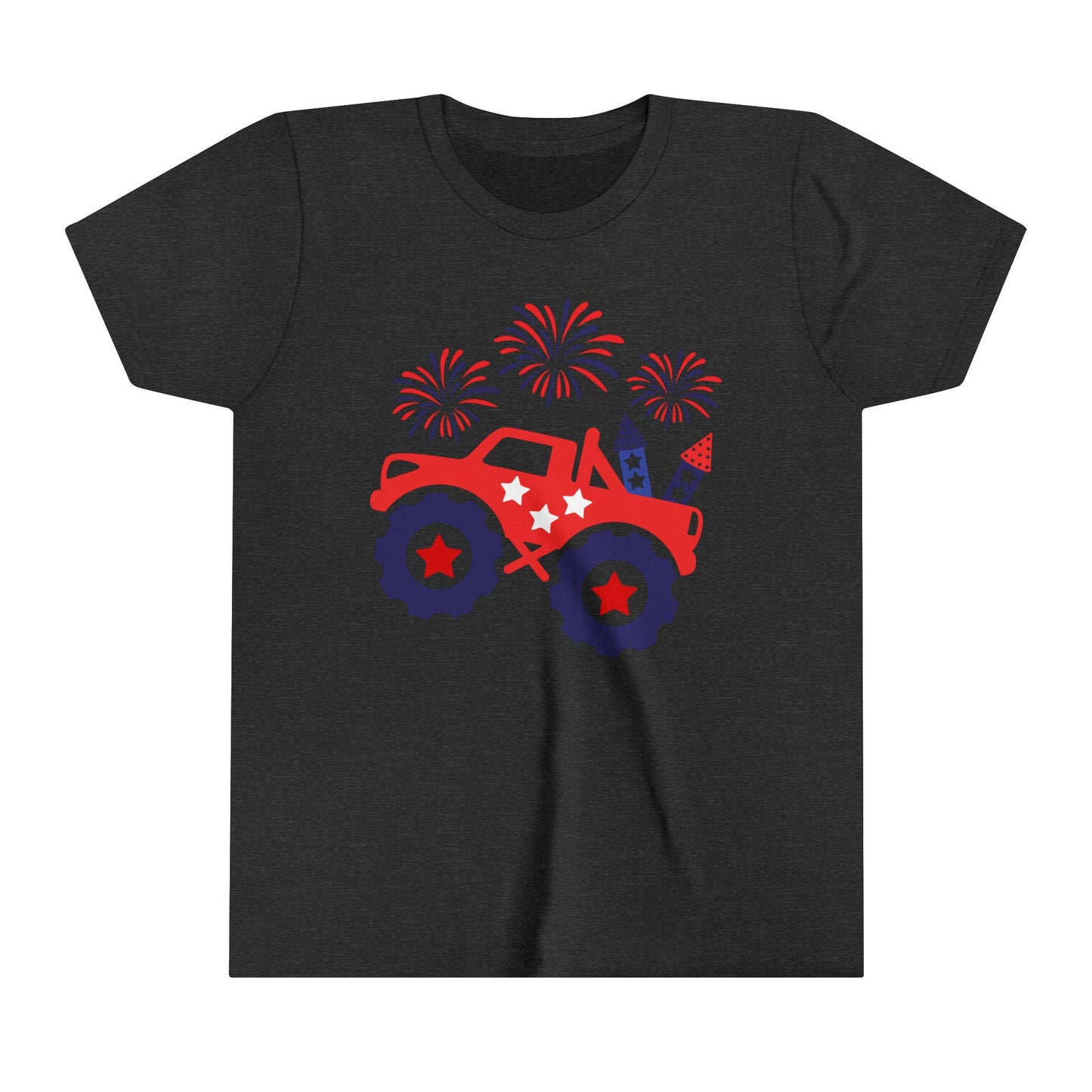 Monster Truck Youth Short Sleeve Tee