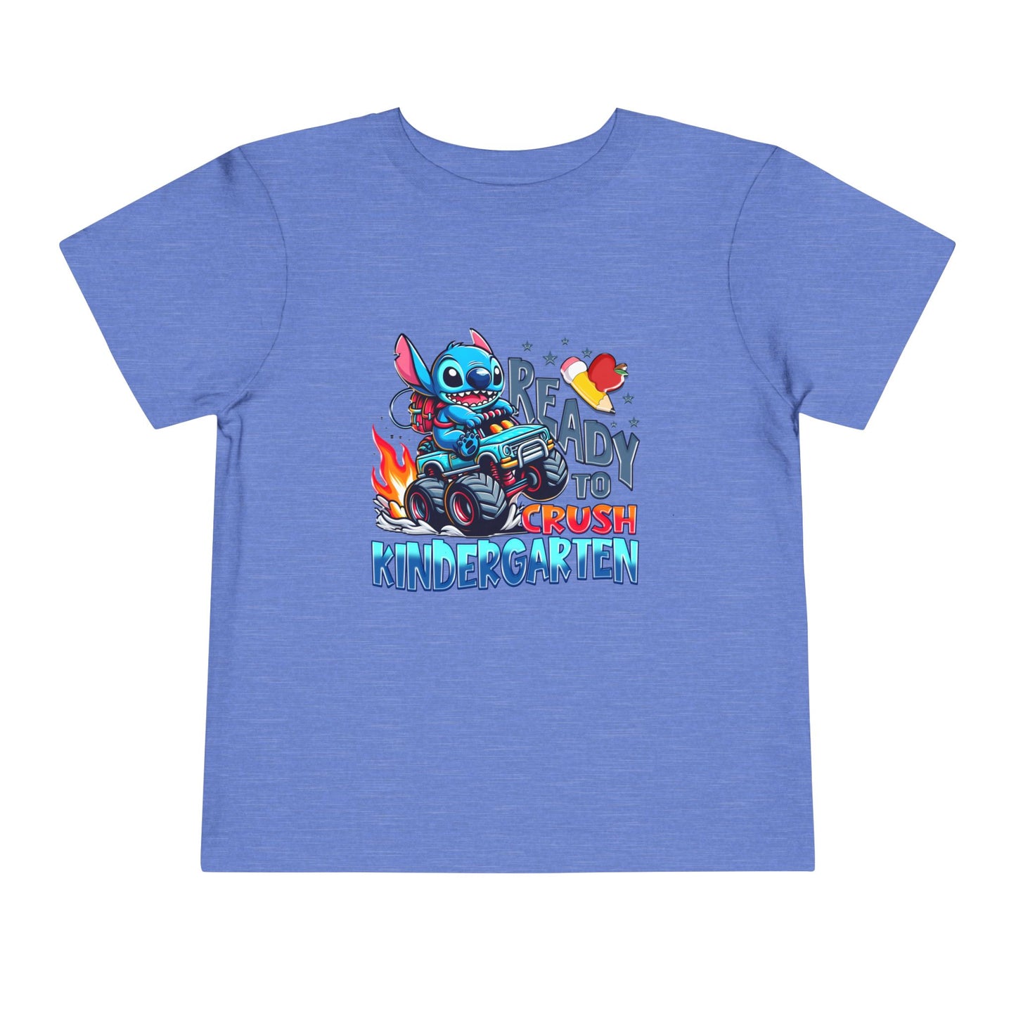 Ready to Crush Kindergarten Toddler Short Sleeve Tee