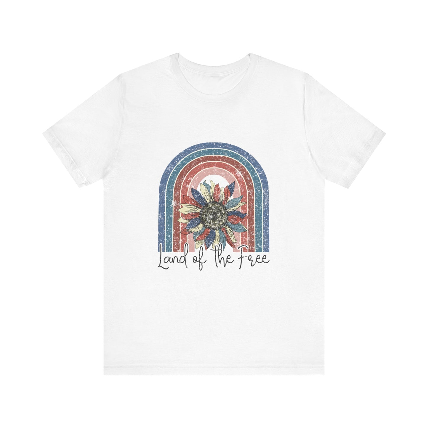 Land of the Free Jersey Short Sleeve Tee