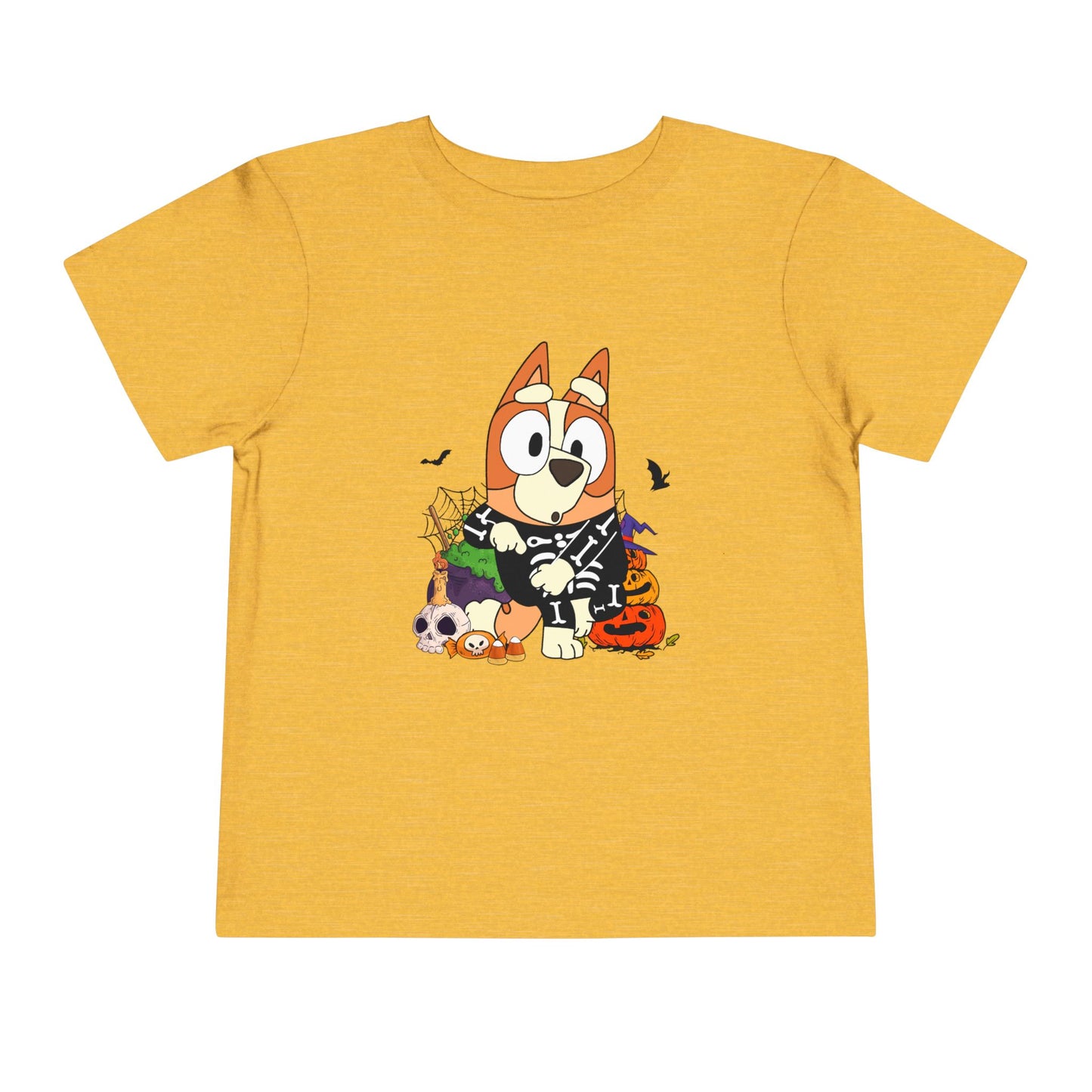 Bingo Halloween Toddler Short Sleeve Tee