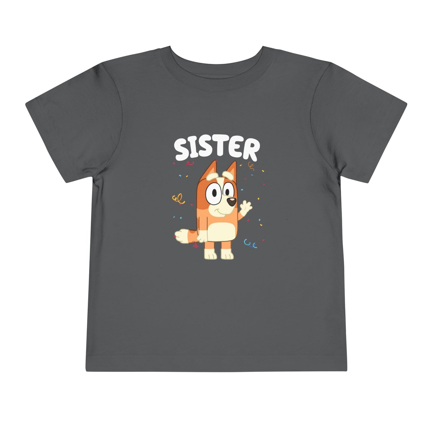 Sister Birthday Toddler Short Sleeve Tee