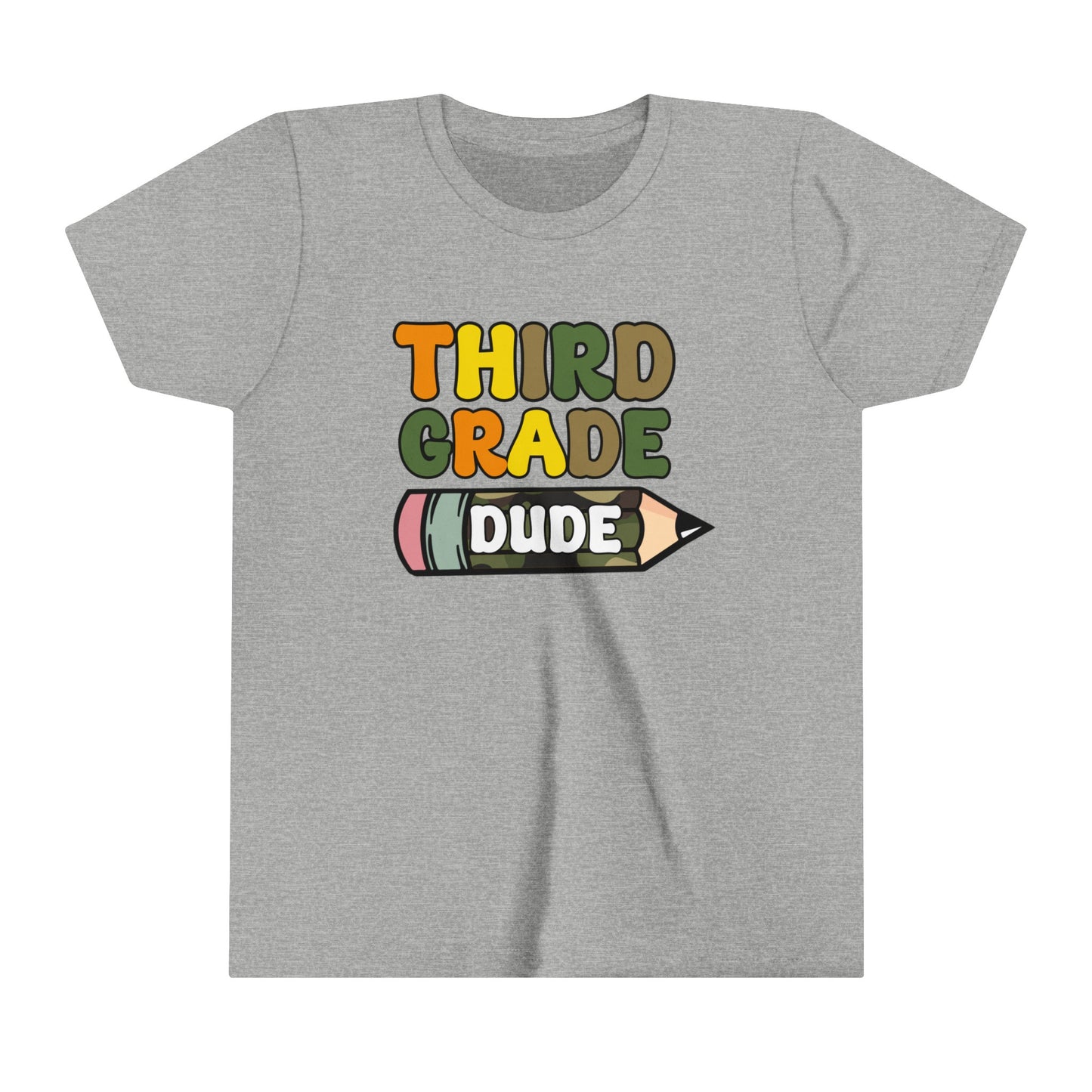 Third Grade Dude Youth Short Sleeve Tee