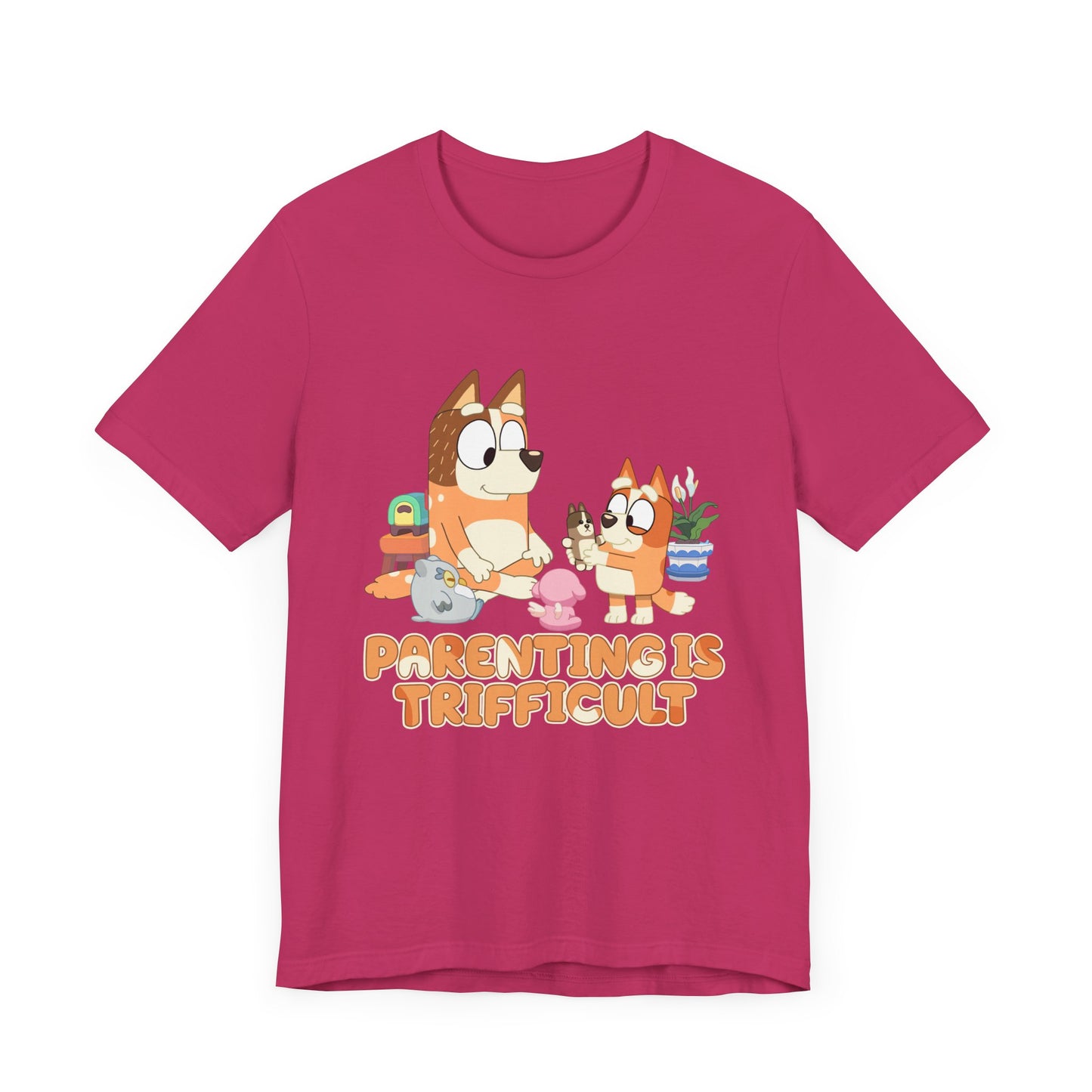 Parenting is Trifficult Short Sleeve Tee