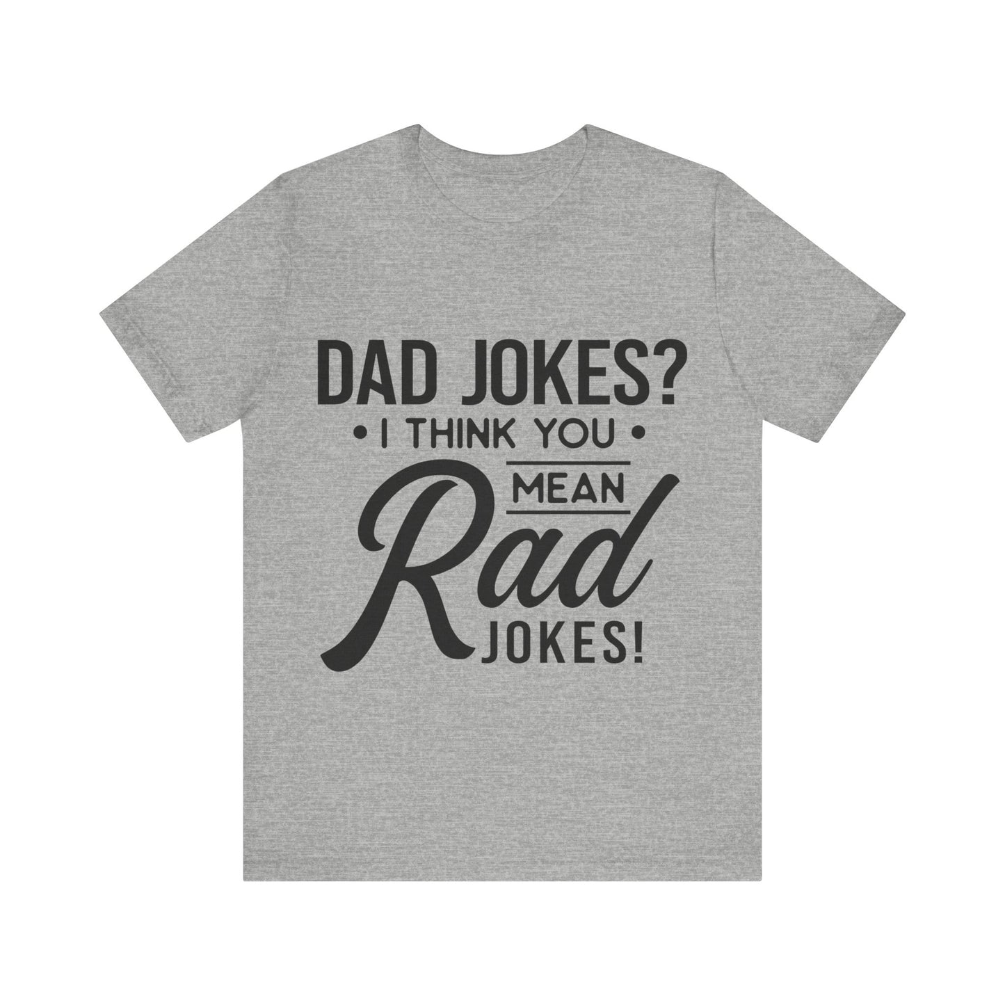 Dad Jokes Jersey Short Sleeve Tee
