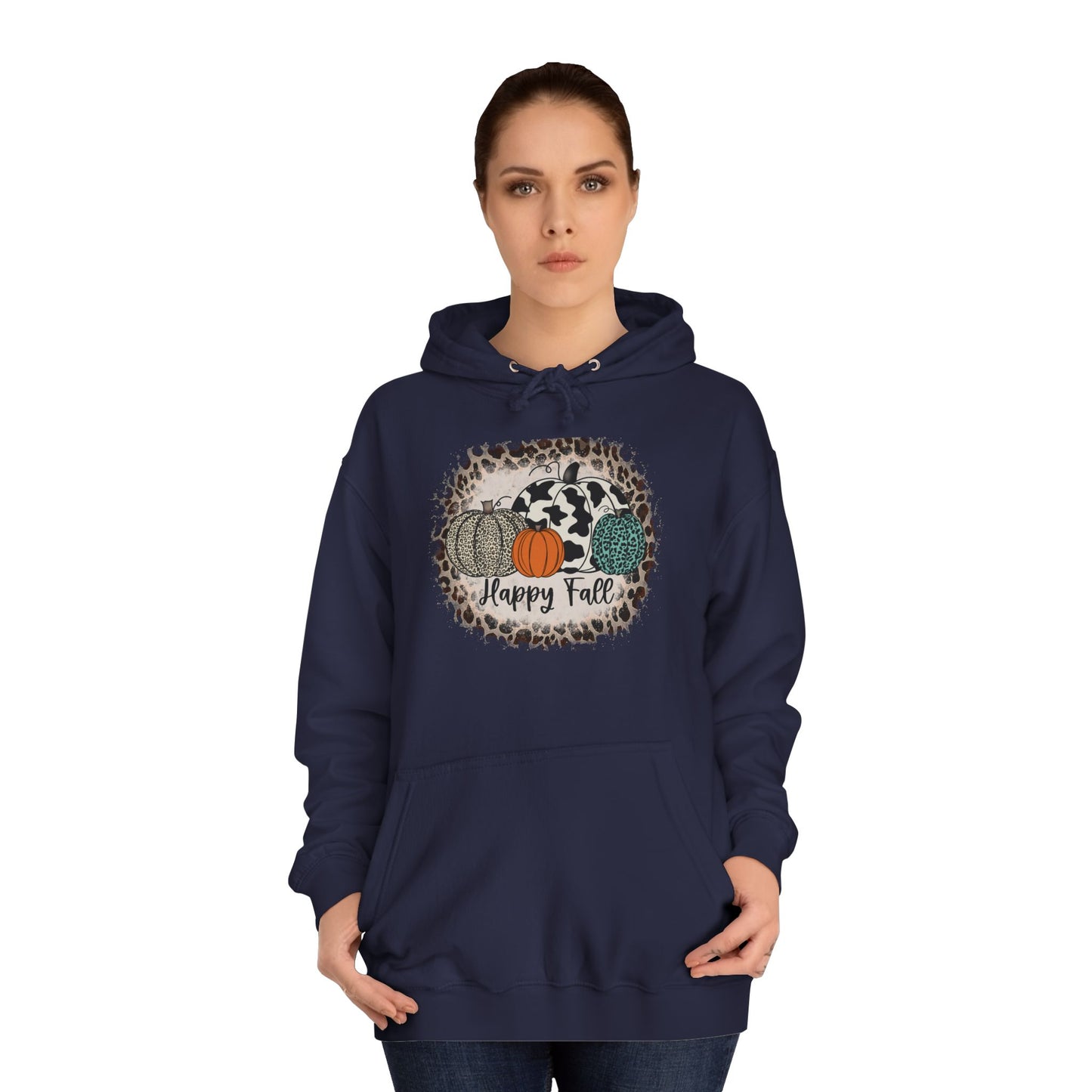 Happy Fall College Hoodie