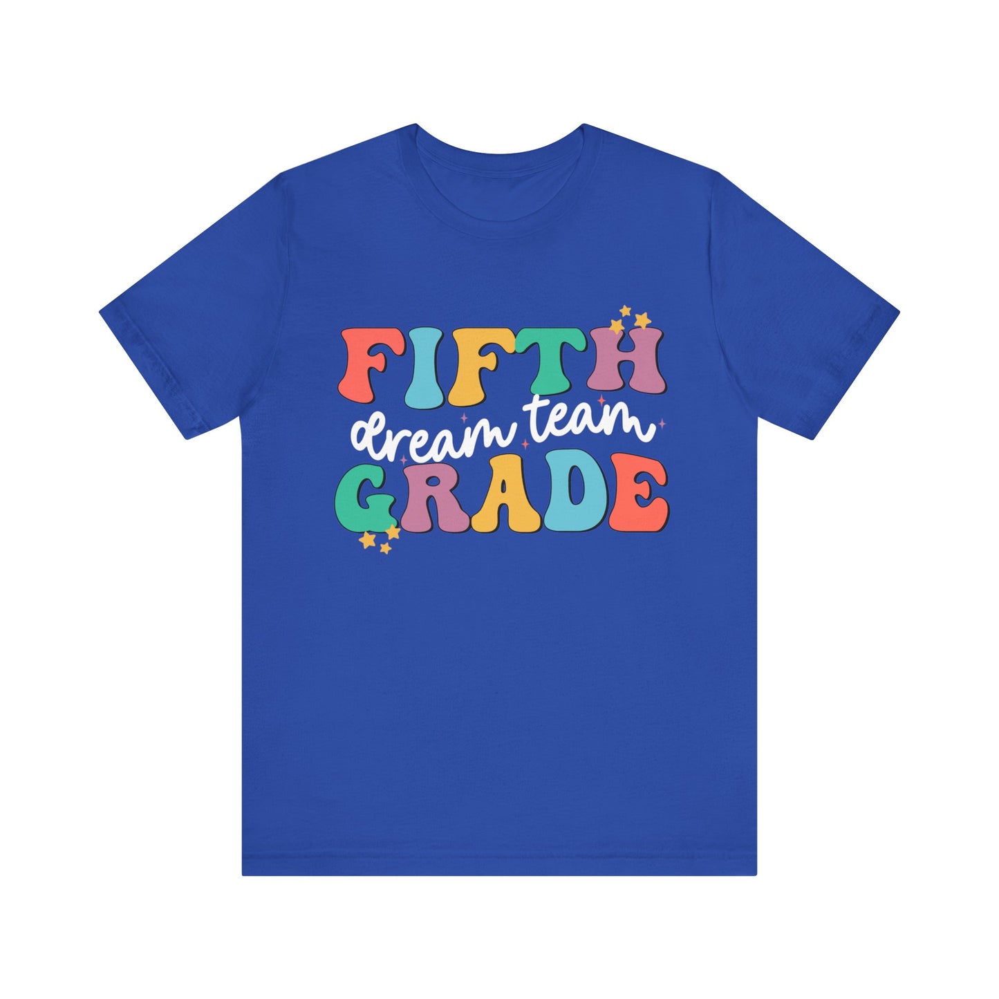 Fifth Grade Dream Team Jersey Short Sleeve Tee