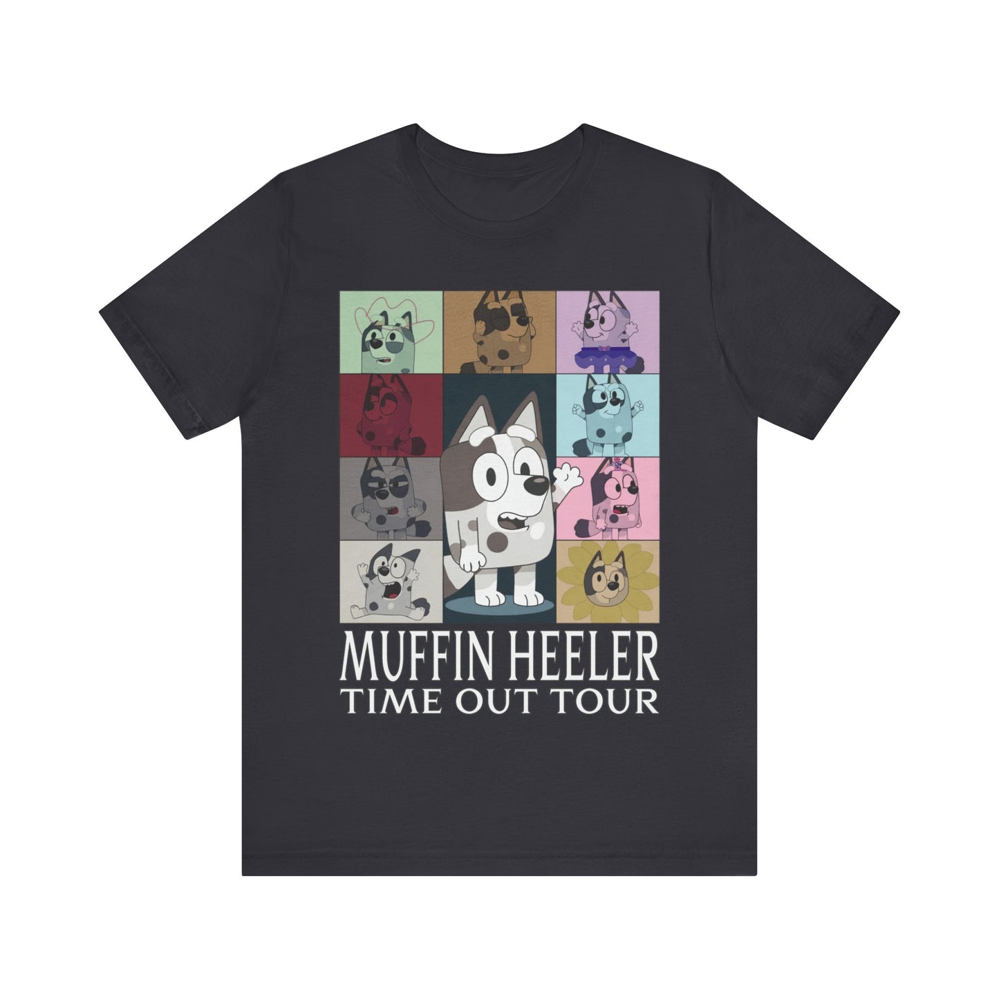 Muffin Heeler Time Out Tour Jersey Short Sleeve Tee