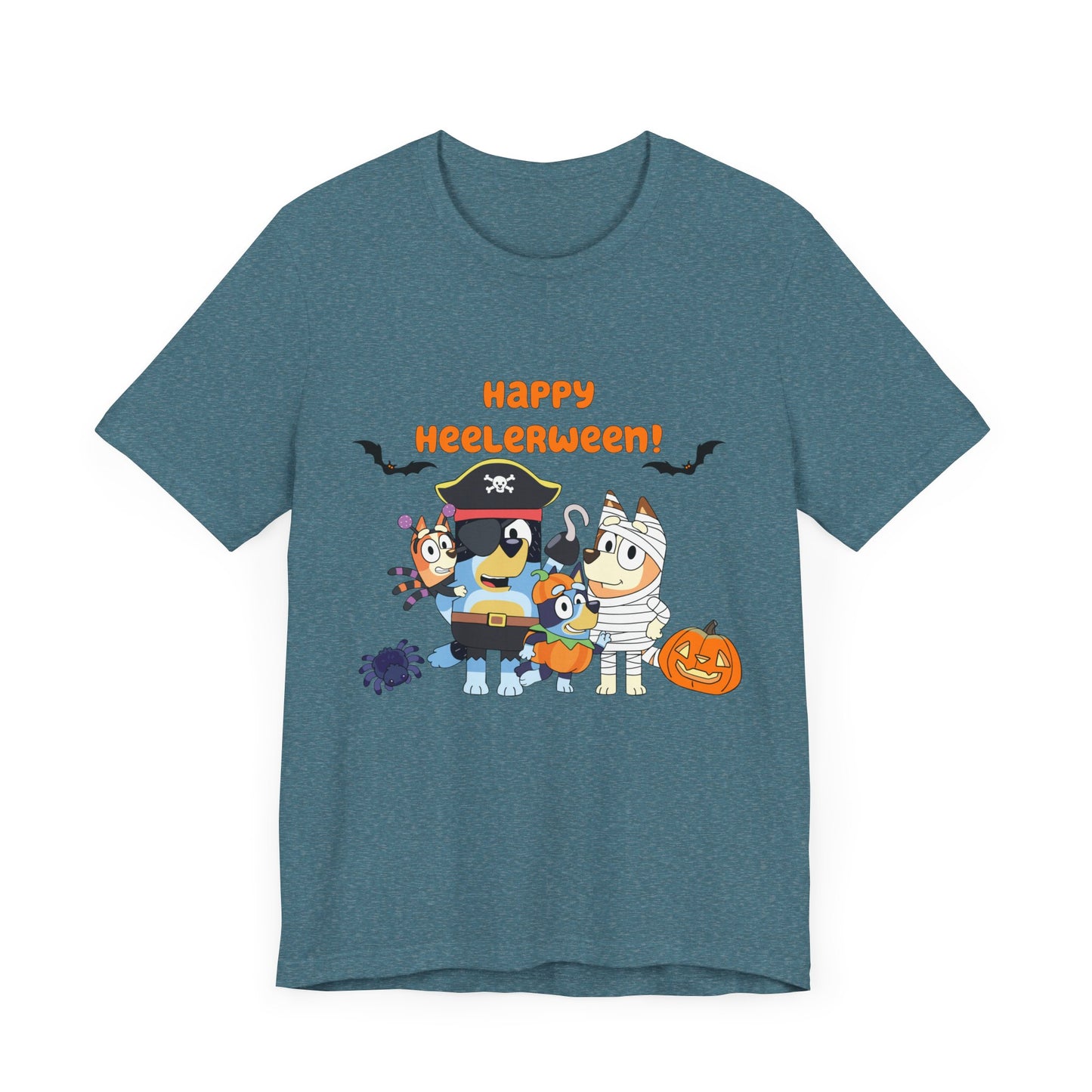 Happy Heelerween Jersey Short Sleeve Tee