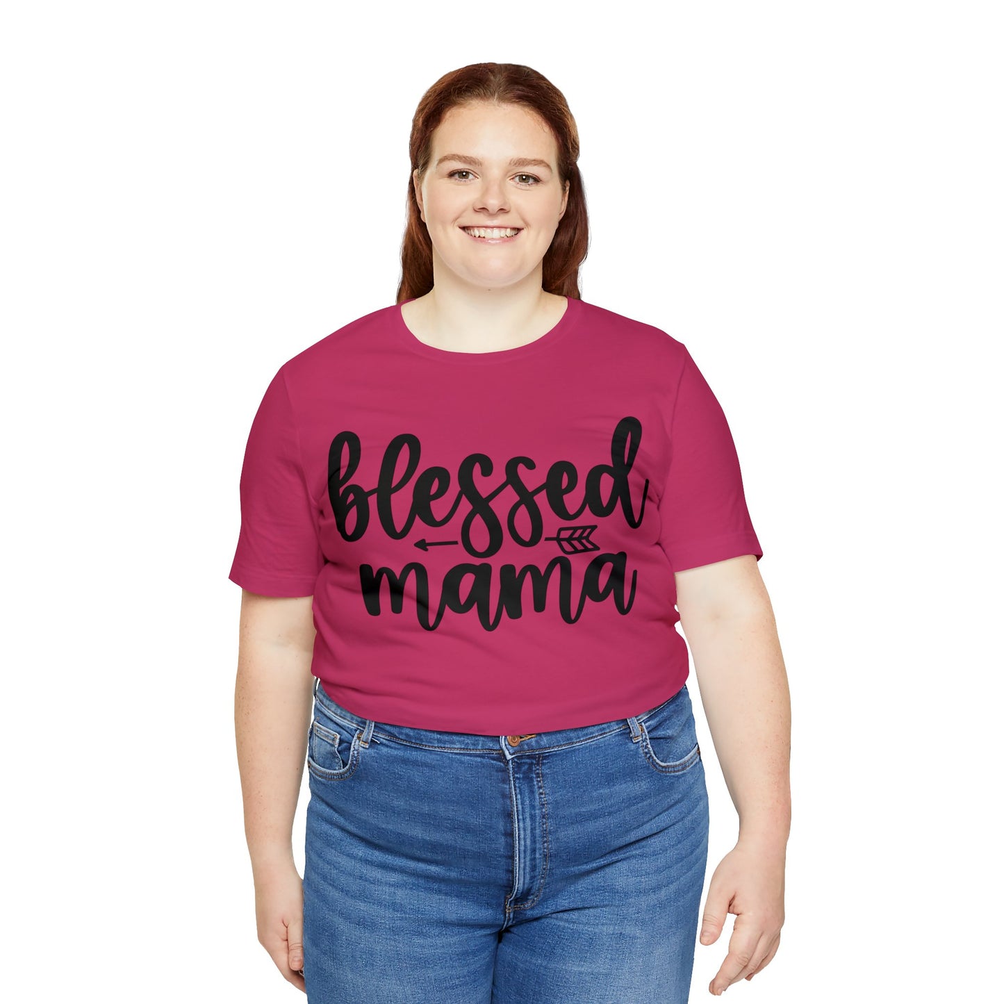 Blessed Mama short sleeve Tshirt