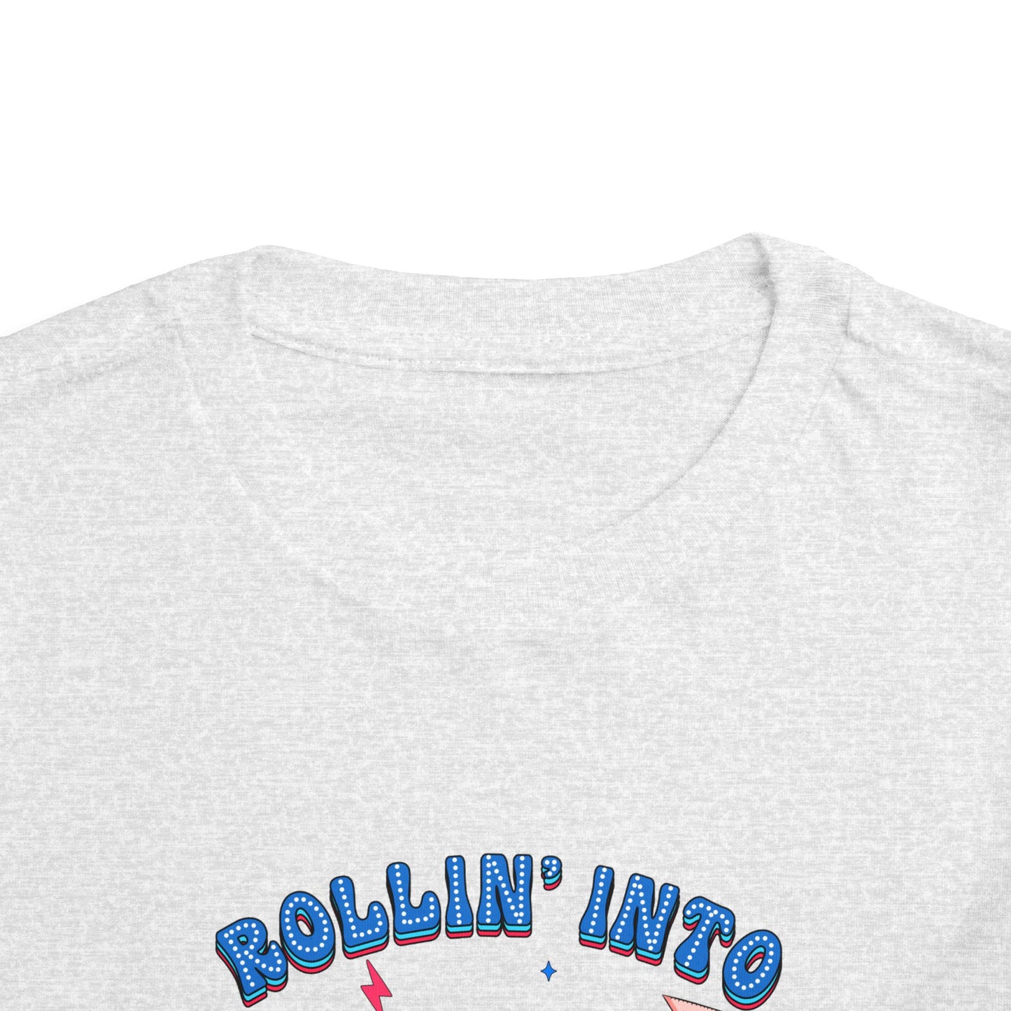 CAPTAIN AMERICA - Rollin' Into Pre-K Toddler Short Sleeve Tee