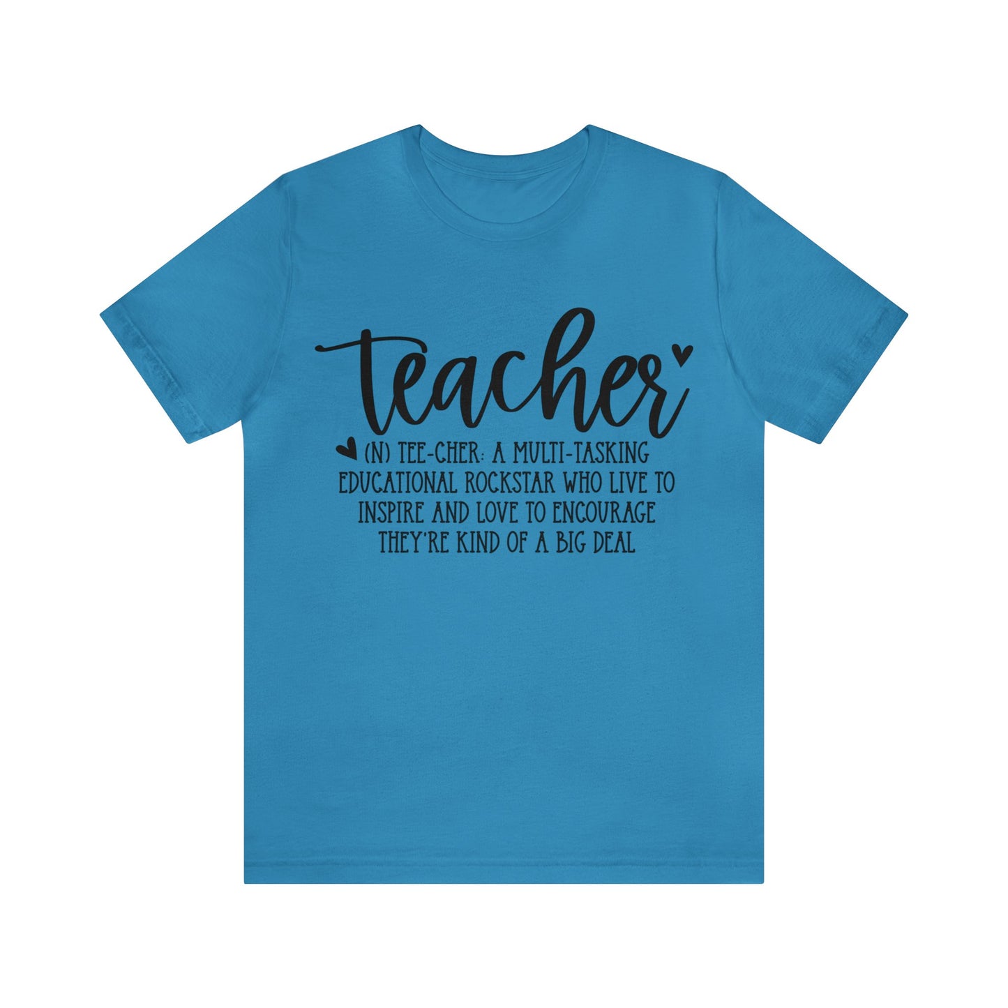 Teacher definition Short sleeve Tshirt