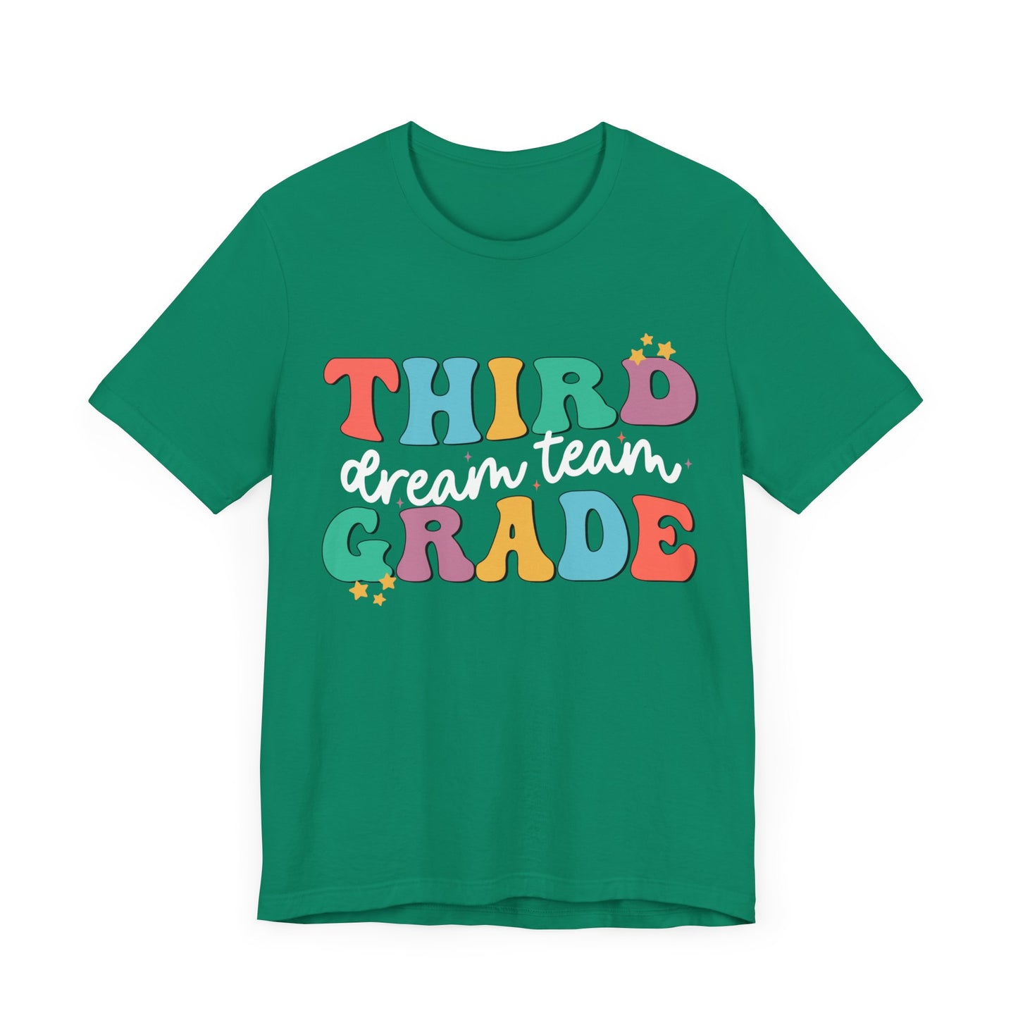 Third Grade Dream Team Jersey Short Sleeve Tee