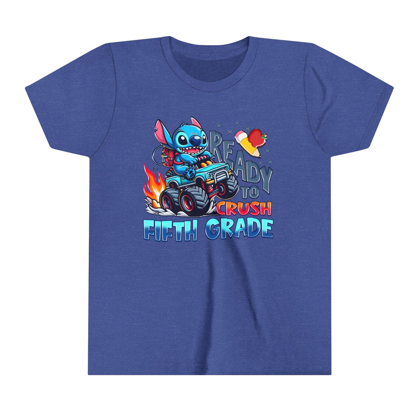 Ready to Crush Fifth Grade Youth Short Sleeve Tee