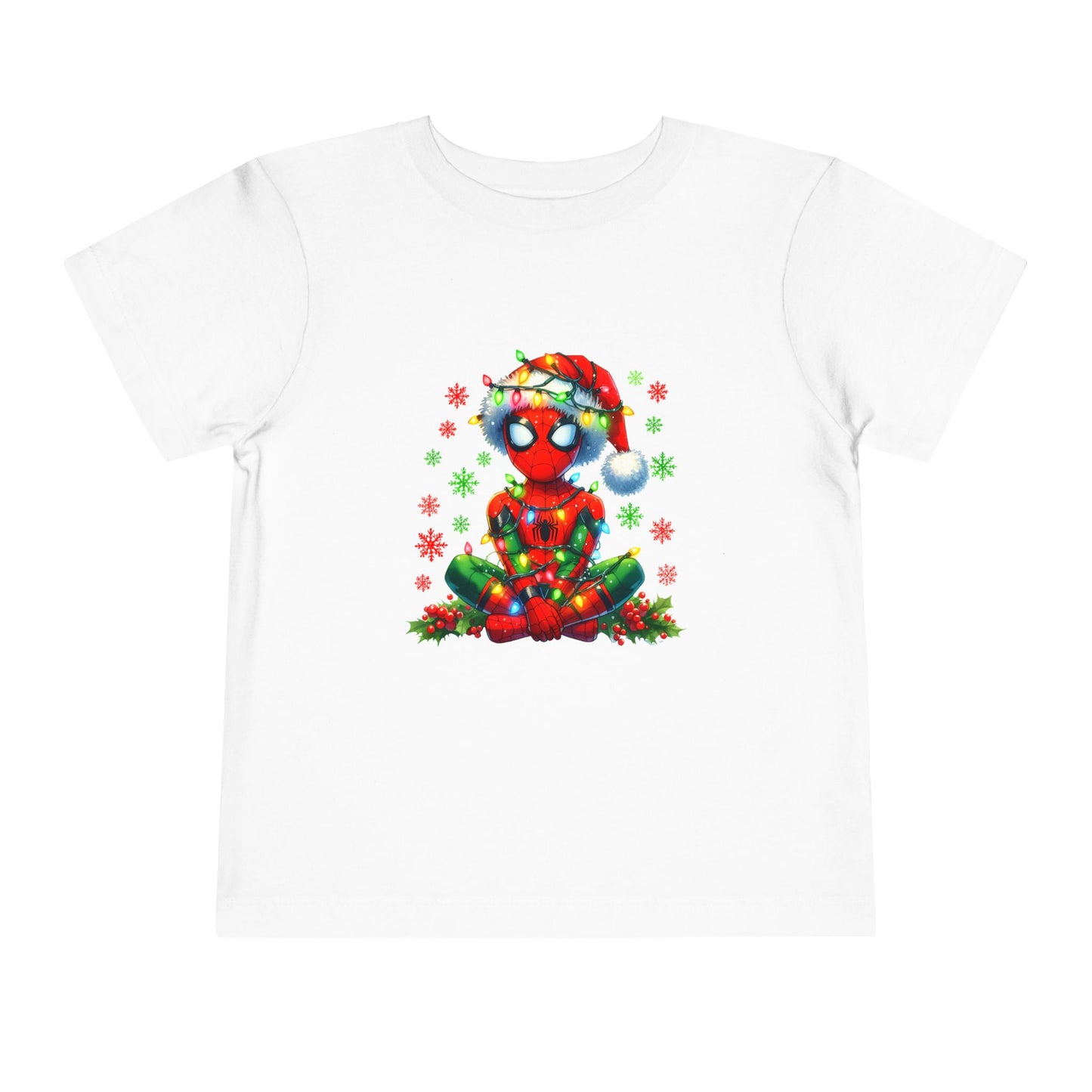 Spidey Christmas Toddler Short Sleeve Tee