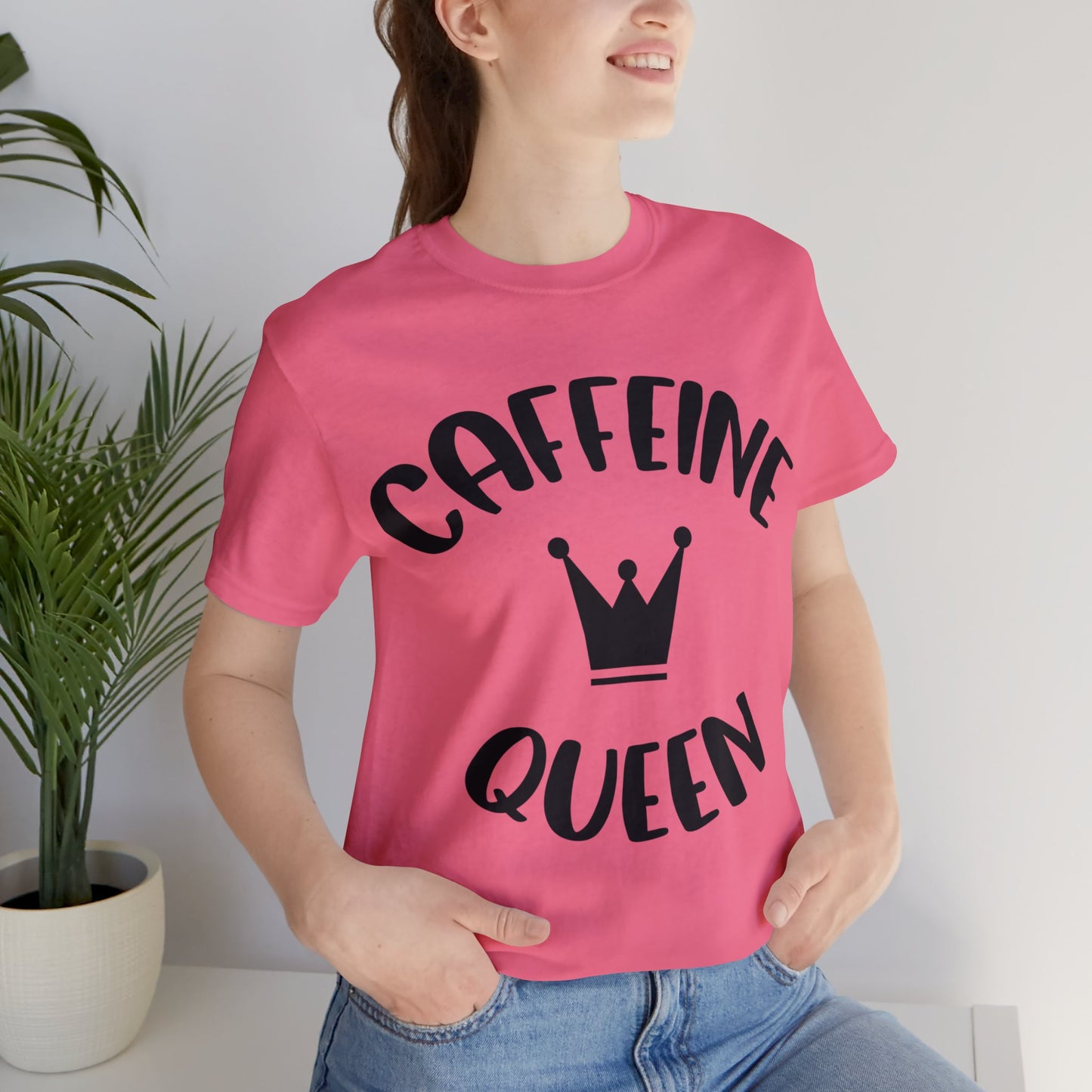 Caffeine Queen short sleeve Tshirt