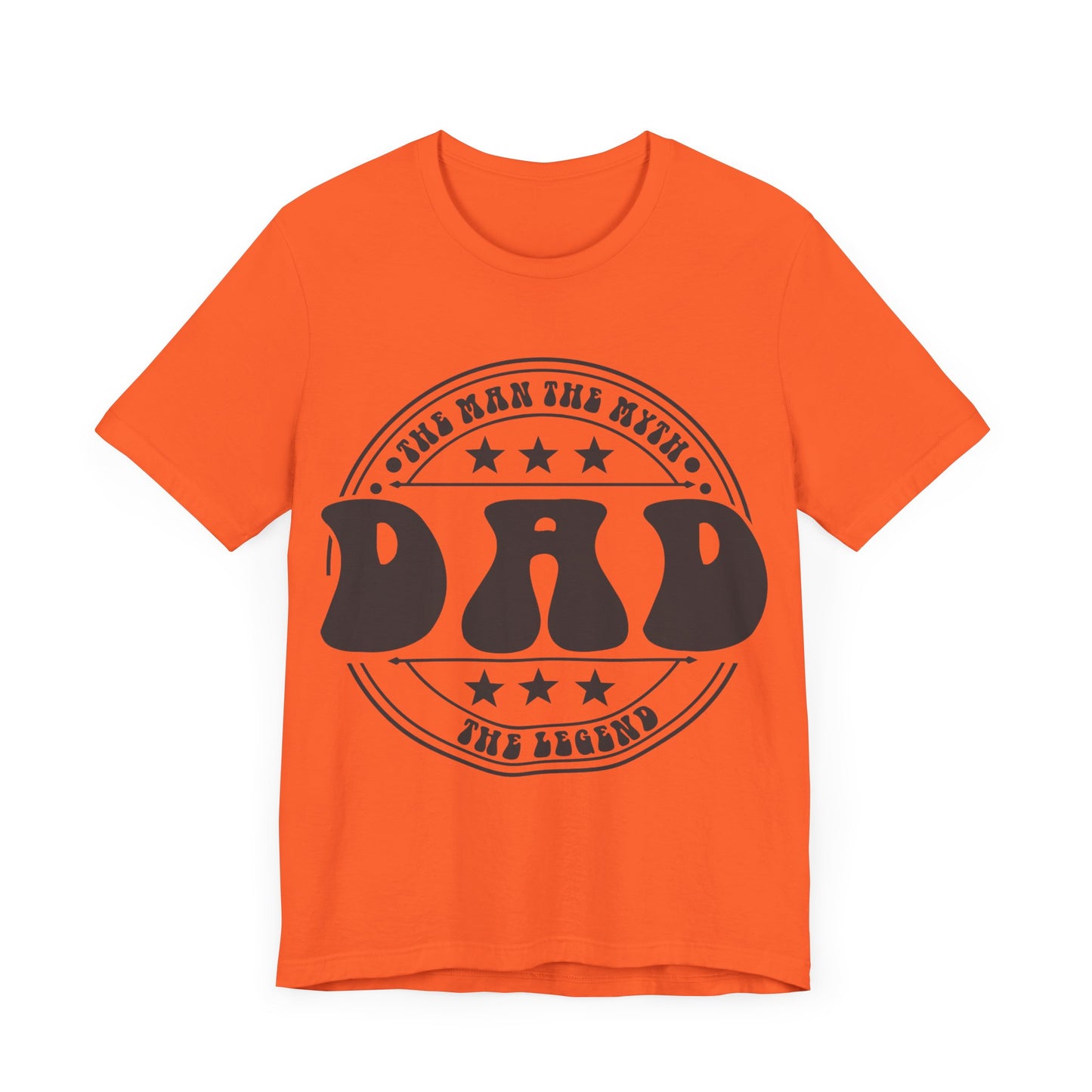 DAD  The Man. The Myth. The Legend Jersey Short Sleeve Tee