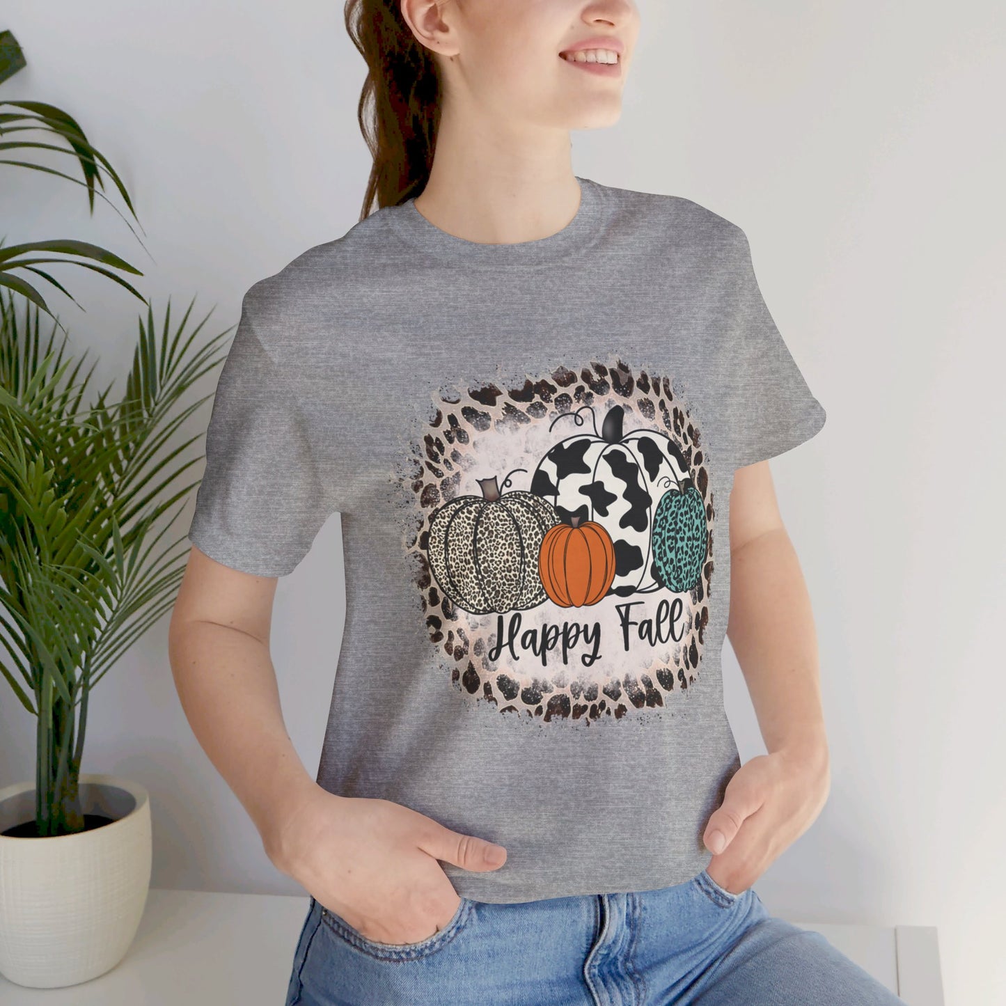 Happy Fall Jersey Short Sleeve Tee