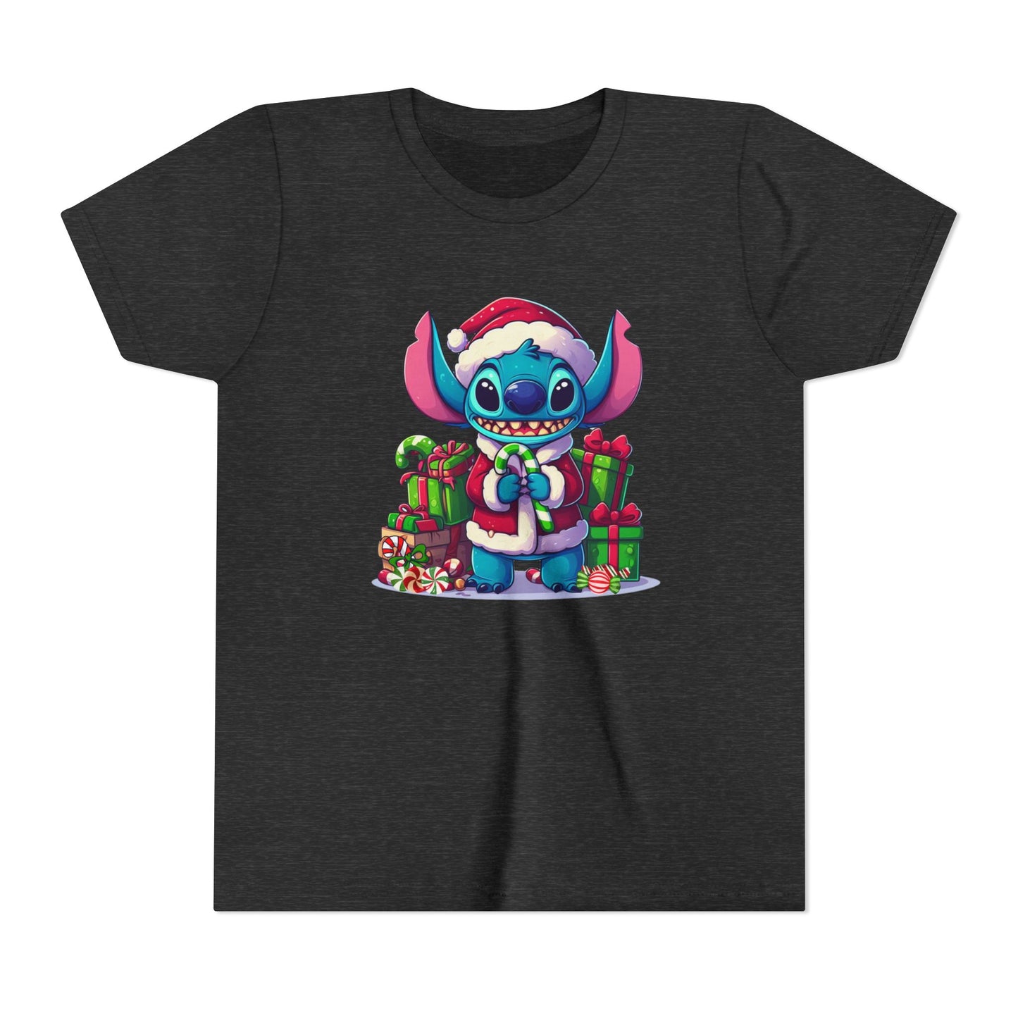 Christmas-Stitch Youth Short Sleeve Tee