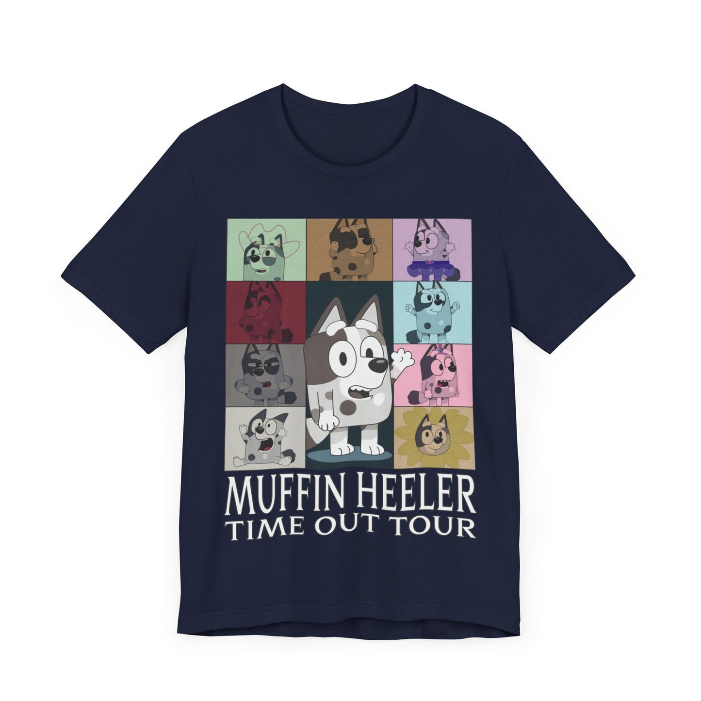 Muffin Heeler Time Out Tour Jersey Short Sleeve Tee