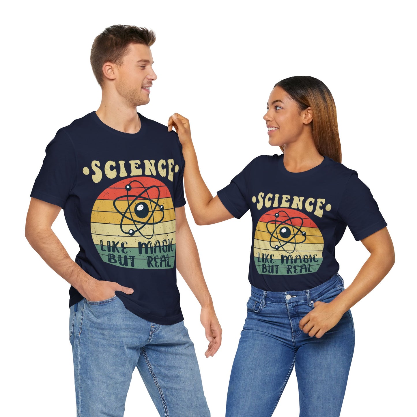 Science Like Magic but Real Jersey Short Sleeve Tee