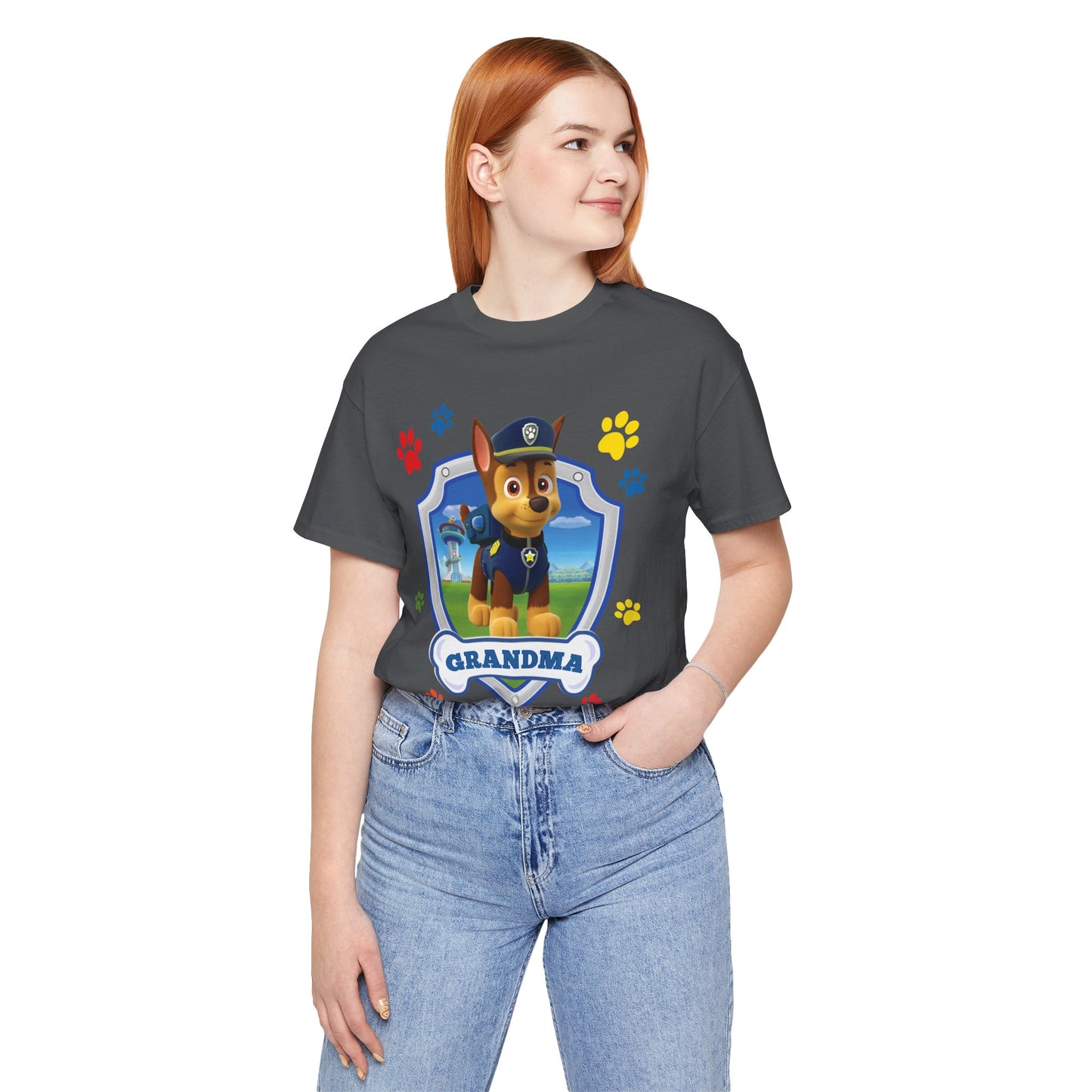 Grandma of the Birthday Boy Jersey Short Sleeve Tee