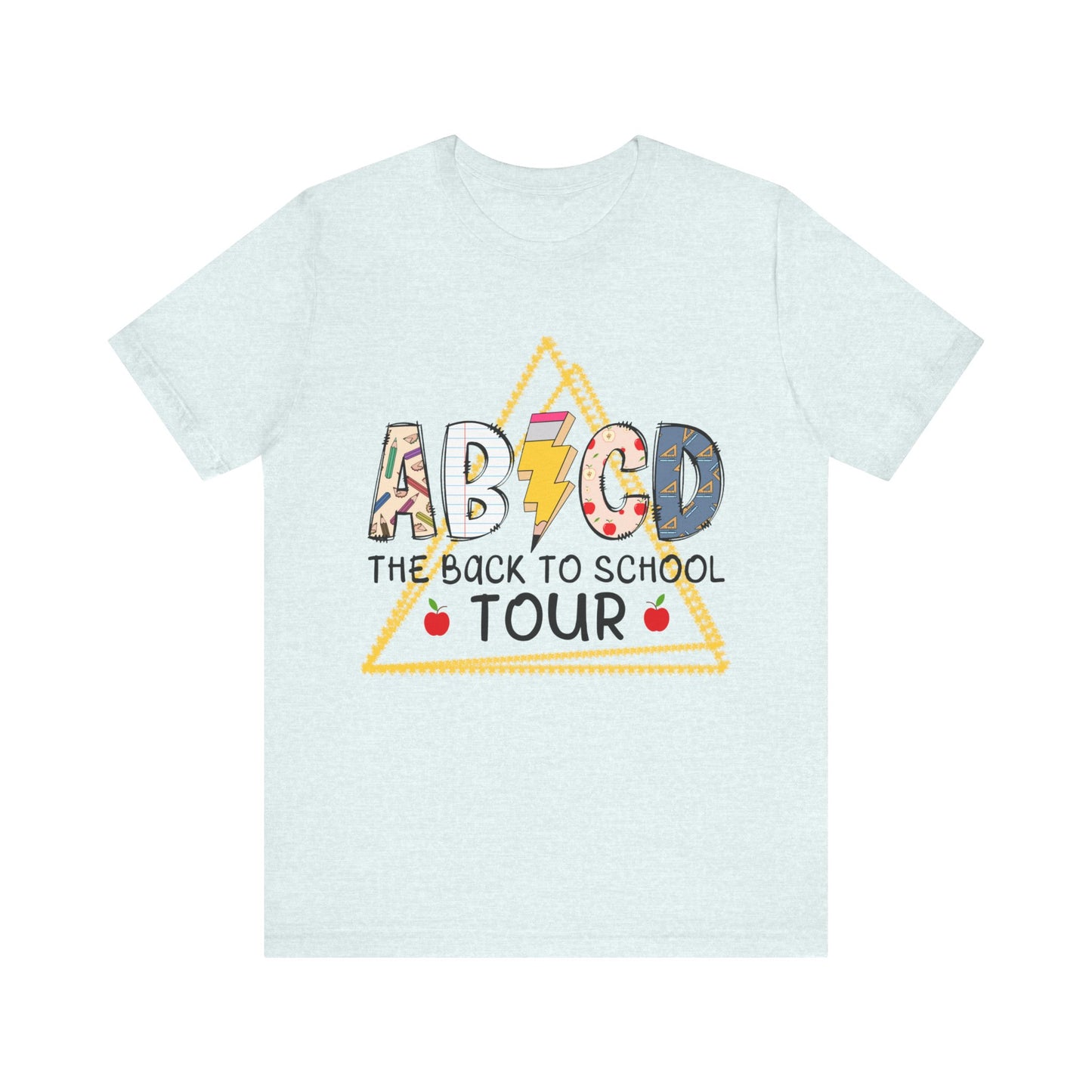 ABCD The Back to School Tour (front/back) Jersey Short Sleeve Tee