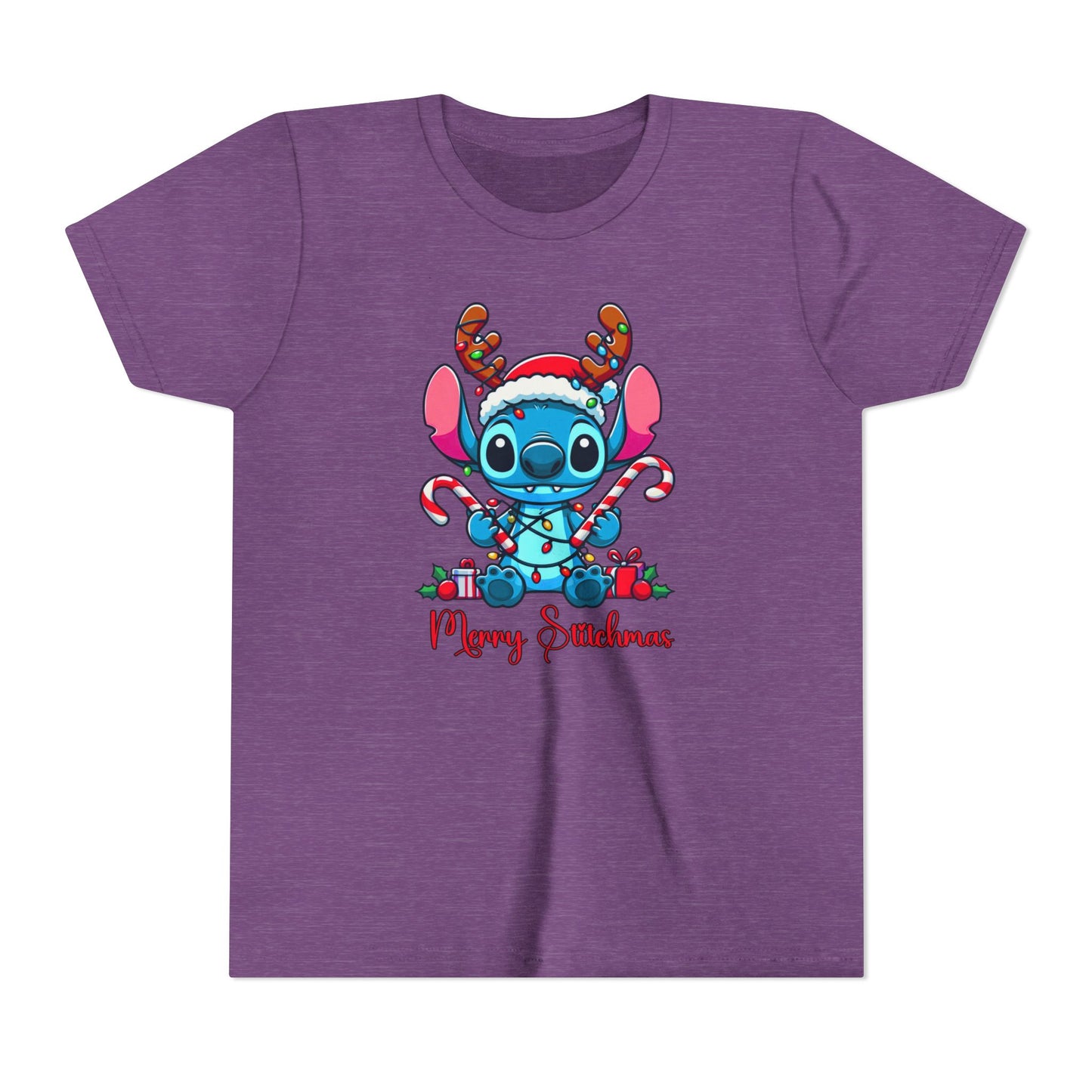 Merry Stitchmas Youth Short Sleeve Tee