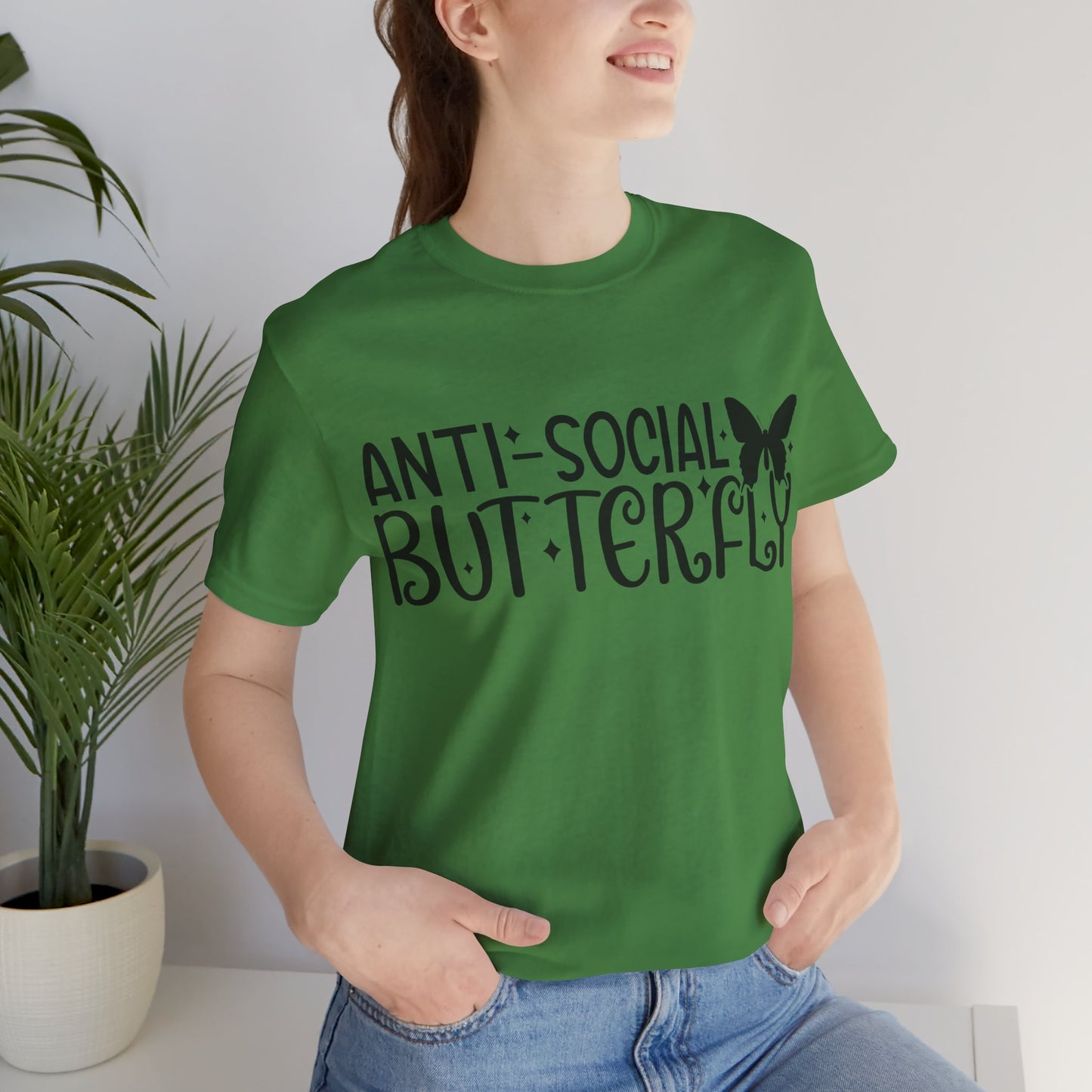 Anti-Social Butterfly Short Sleeve Tee