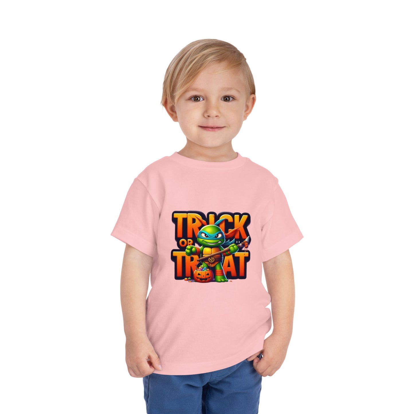 Trick or Treat Ninja Turtle Toddler Short Sleeve Tee