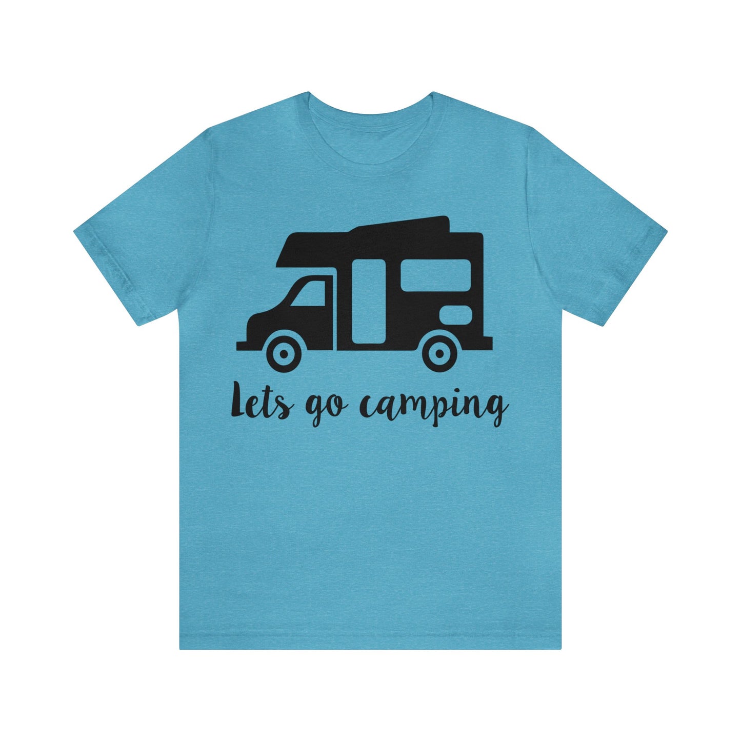 Let's Go Camping Short Sleeve Tshirt