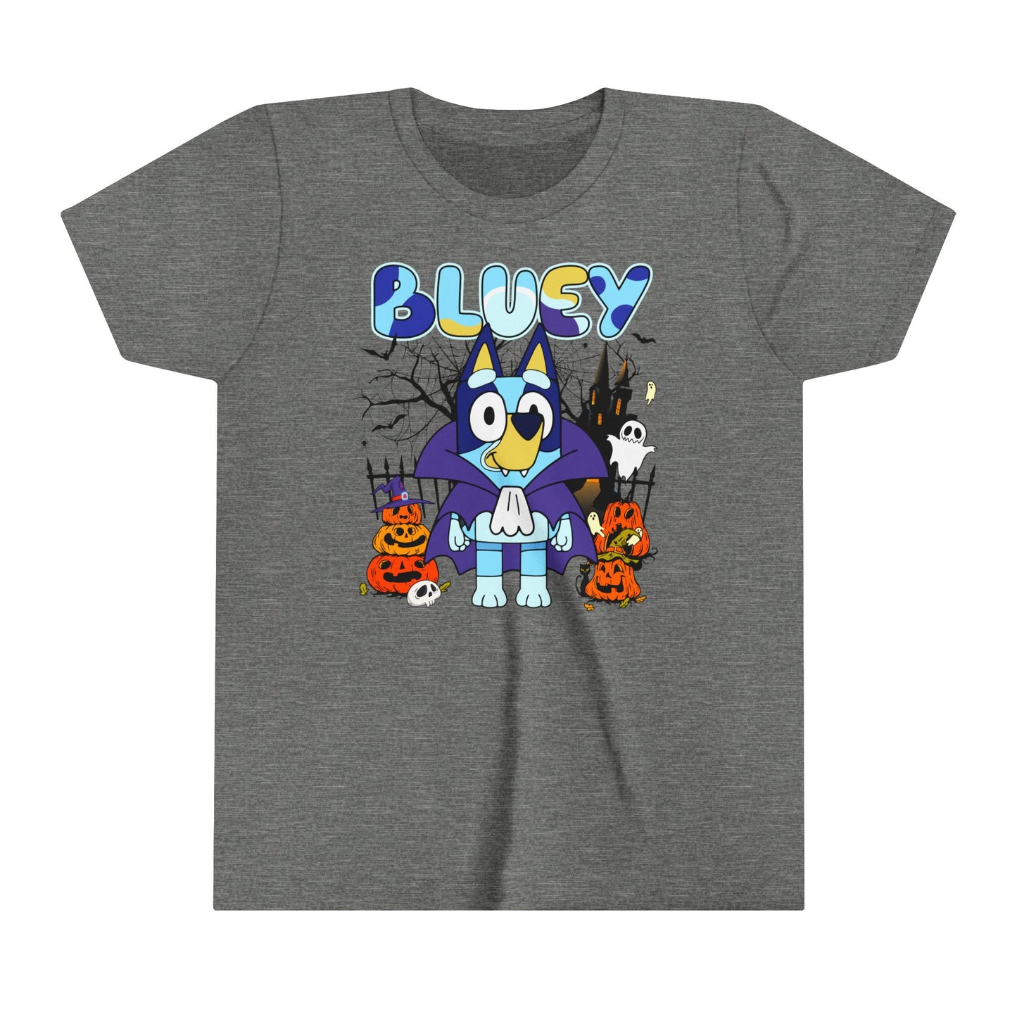 Blue vampire Youth Short Sleeve Tee
