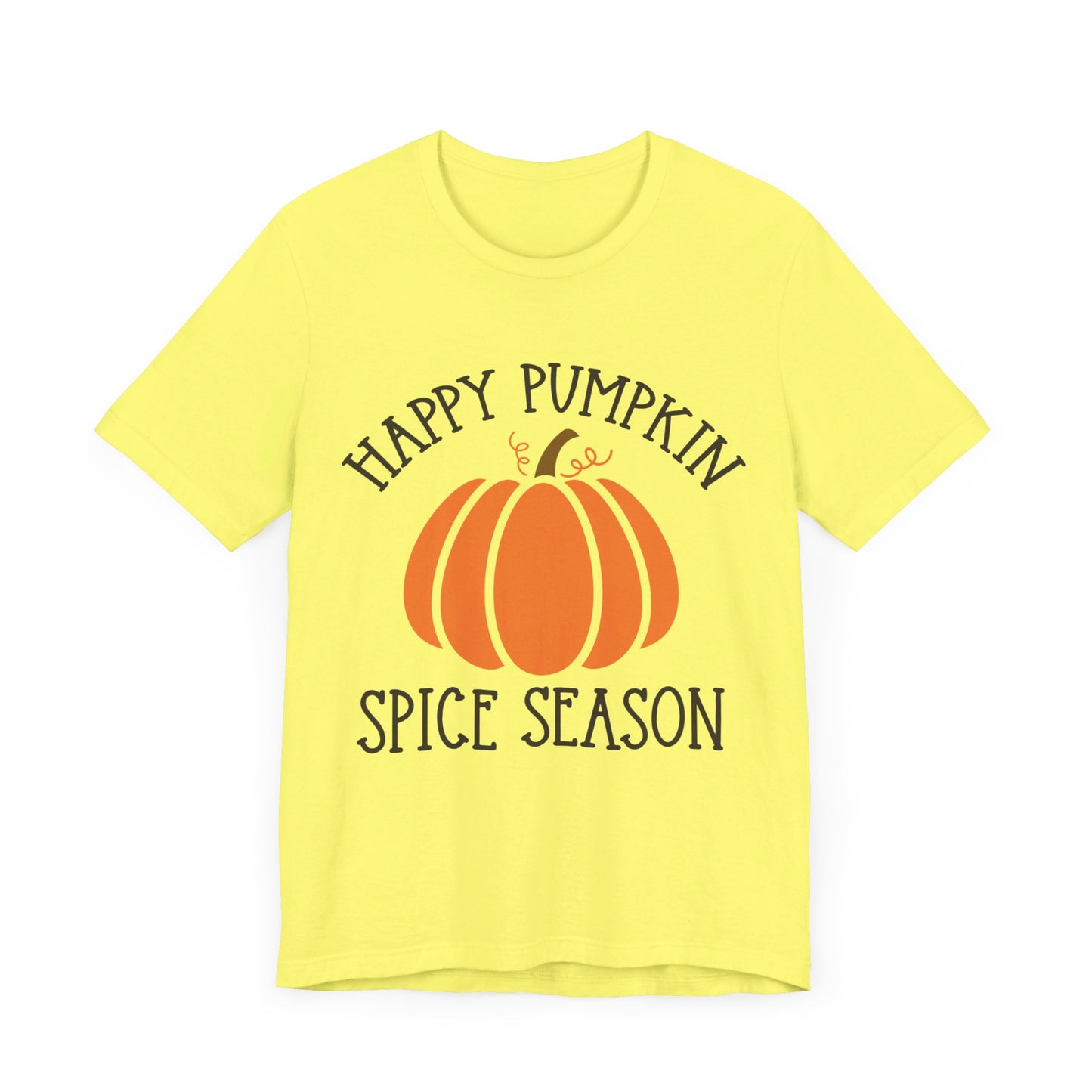 Happy Pumpkin Spice Season Jersey Short Sleeve Tee