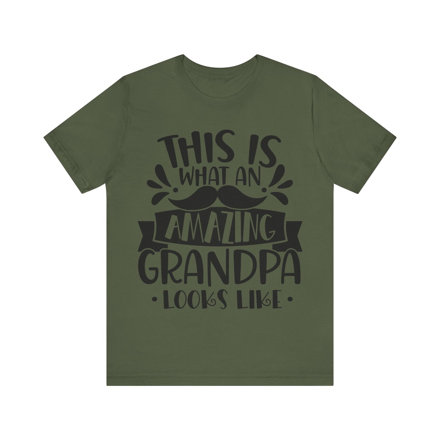 This is What an Amazing Grandpa Looks Like Jersey Short Sleeve Tee