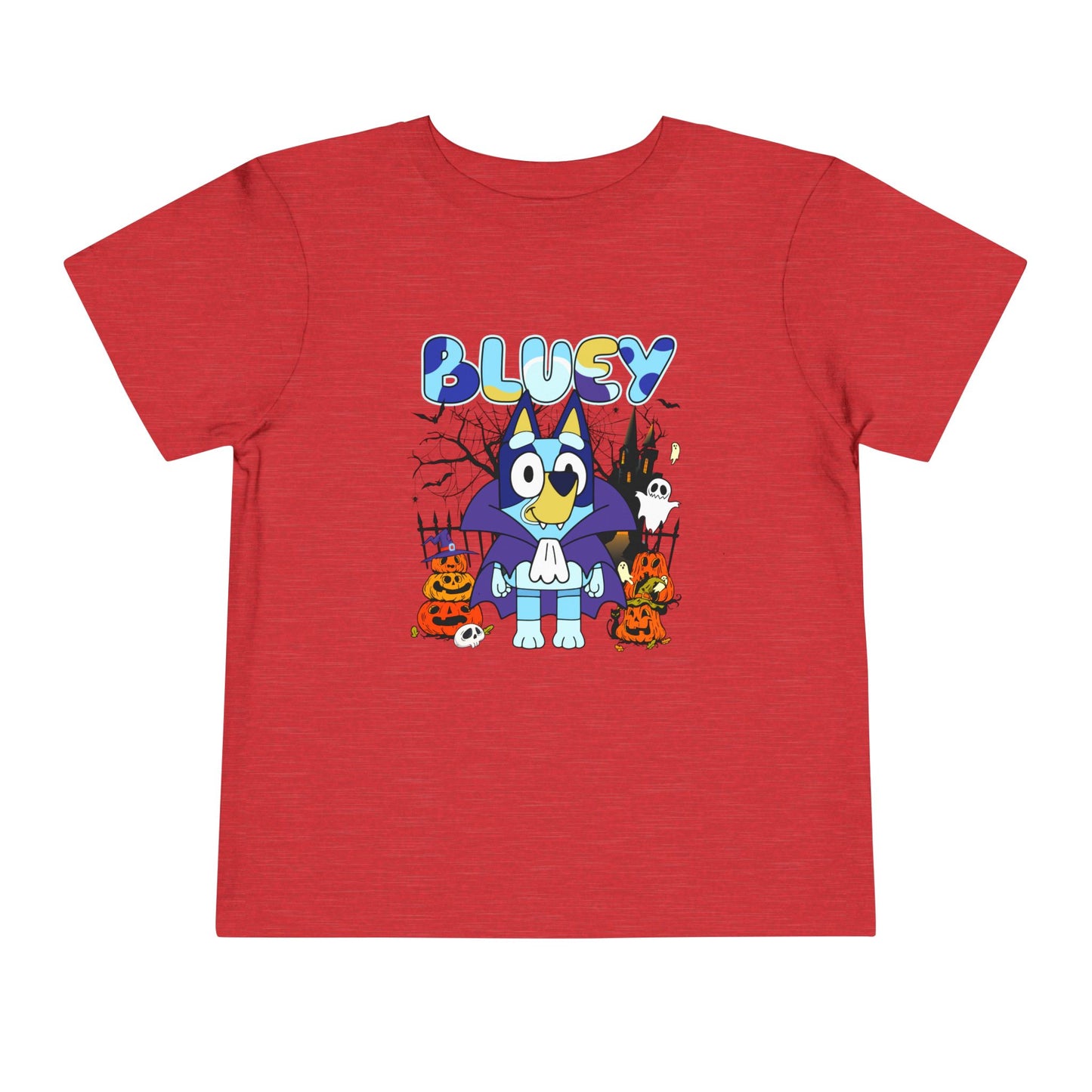 Bluey vampire Toddler Short Sleeve Tee