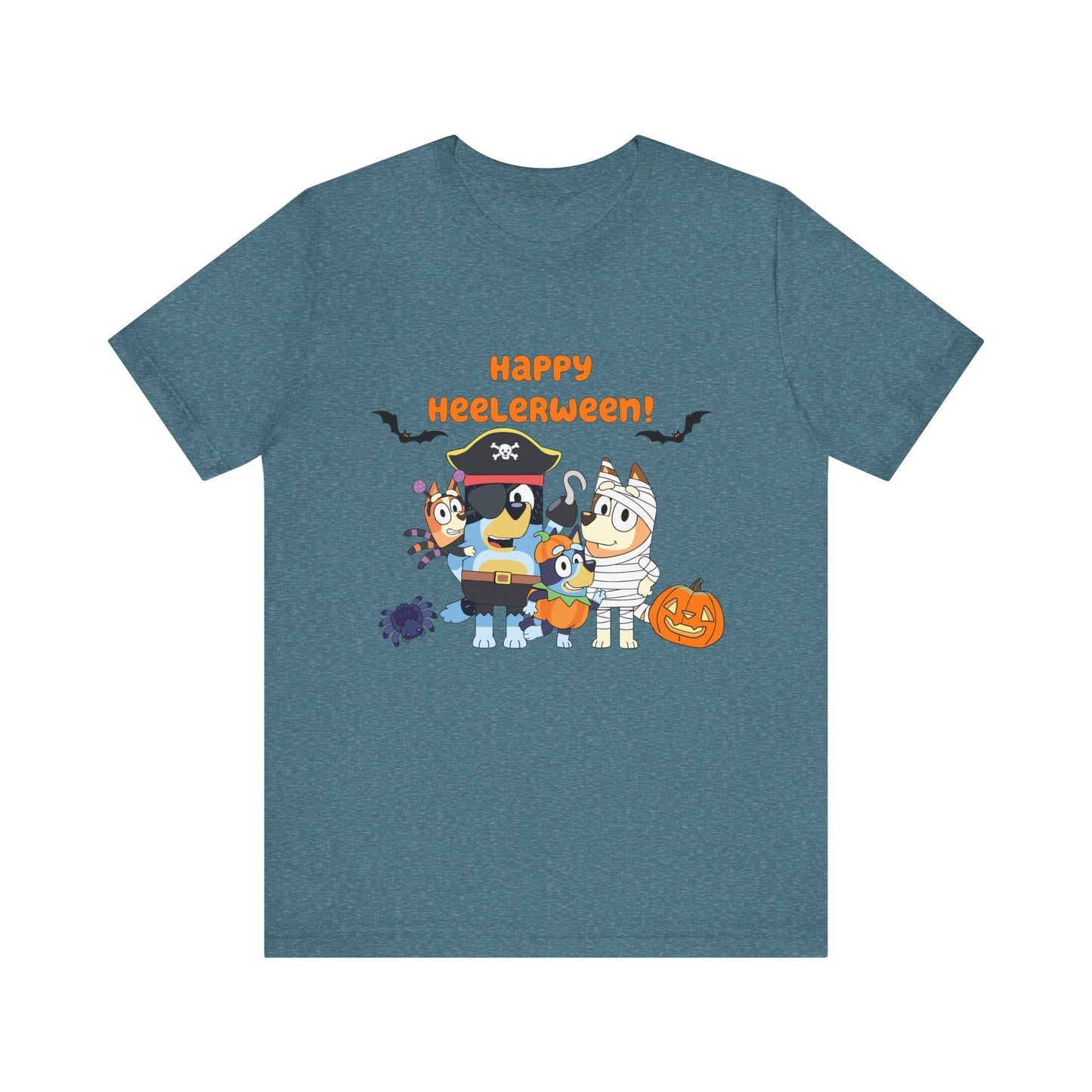 Happy Heelerween Jersey Short Sleeve Tee