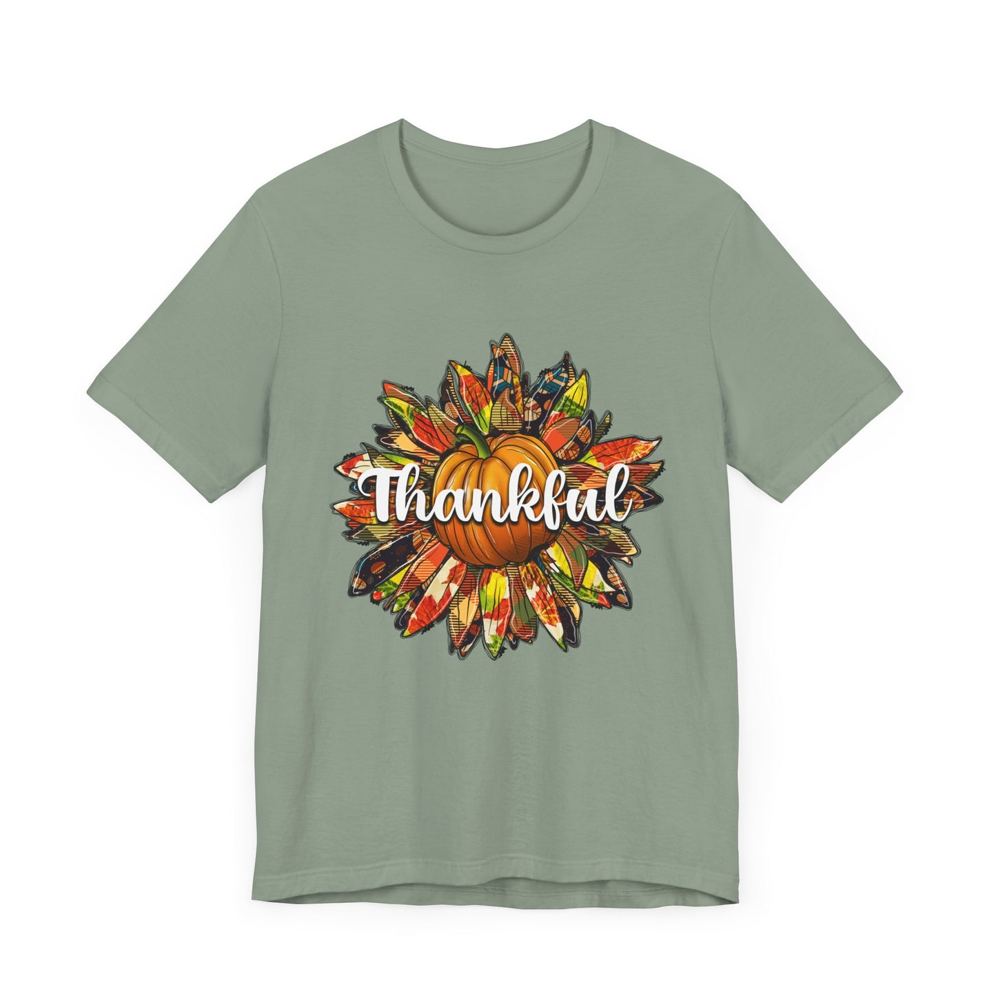 Thankful Sunflower Jersey Short Sleeve Tee