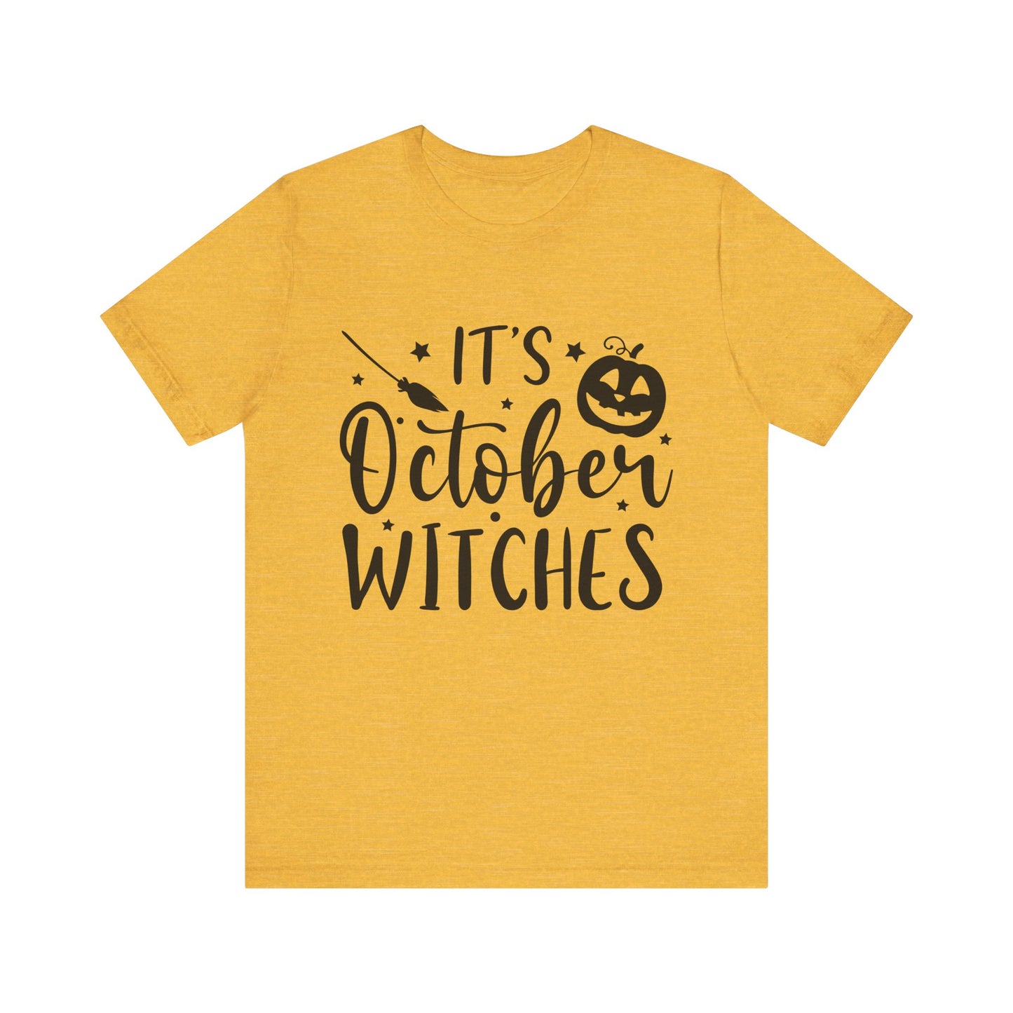 It's October Witches Jersey Short Sleeve Tee