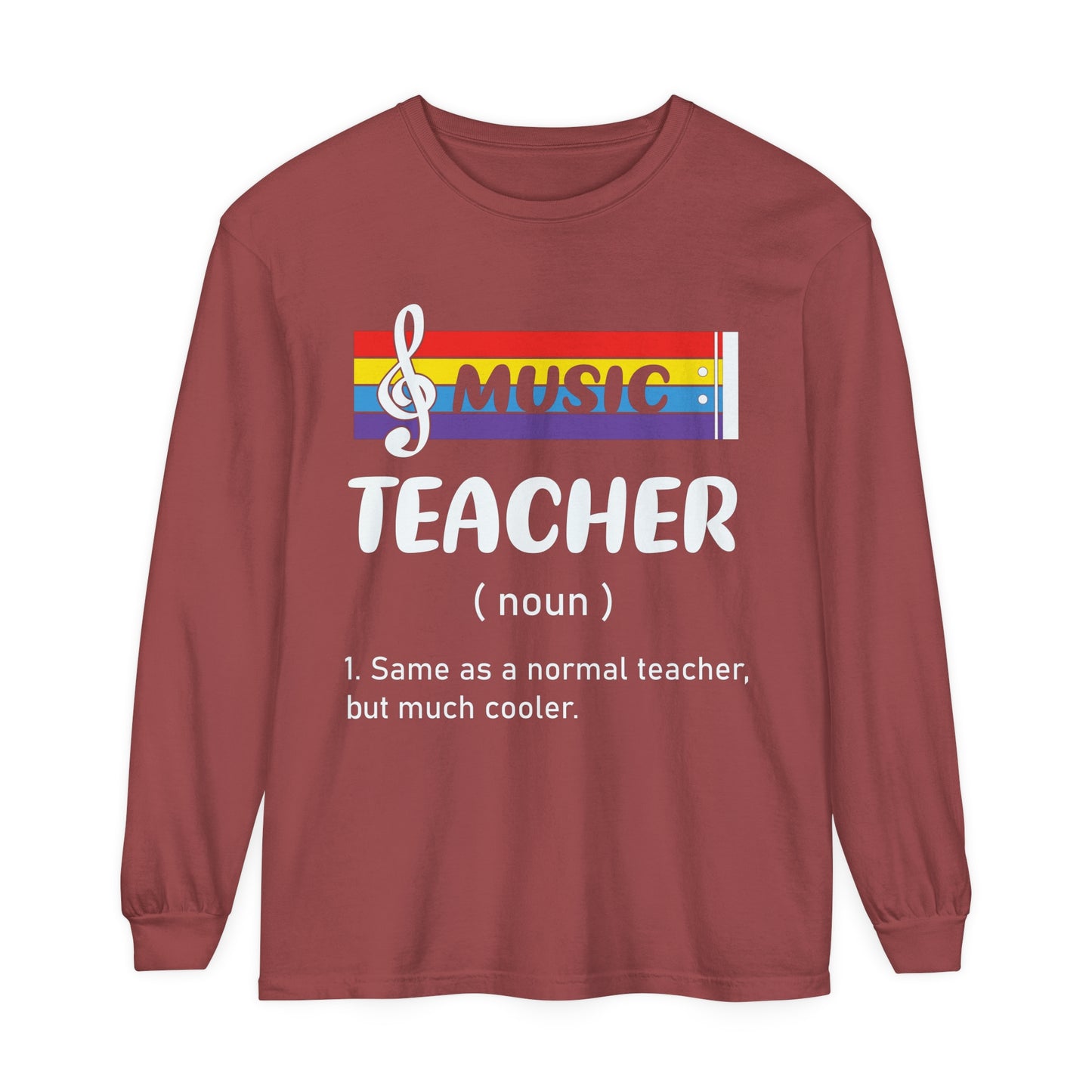 Music Teacher Long Sleeve T-Shirt