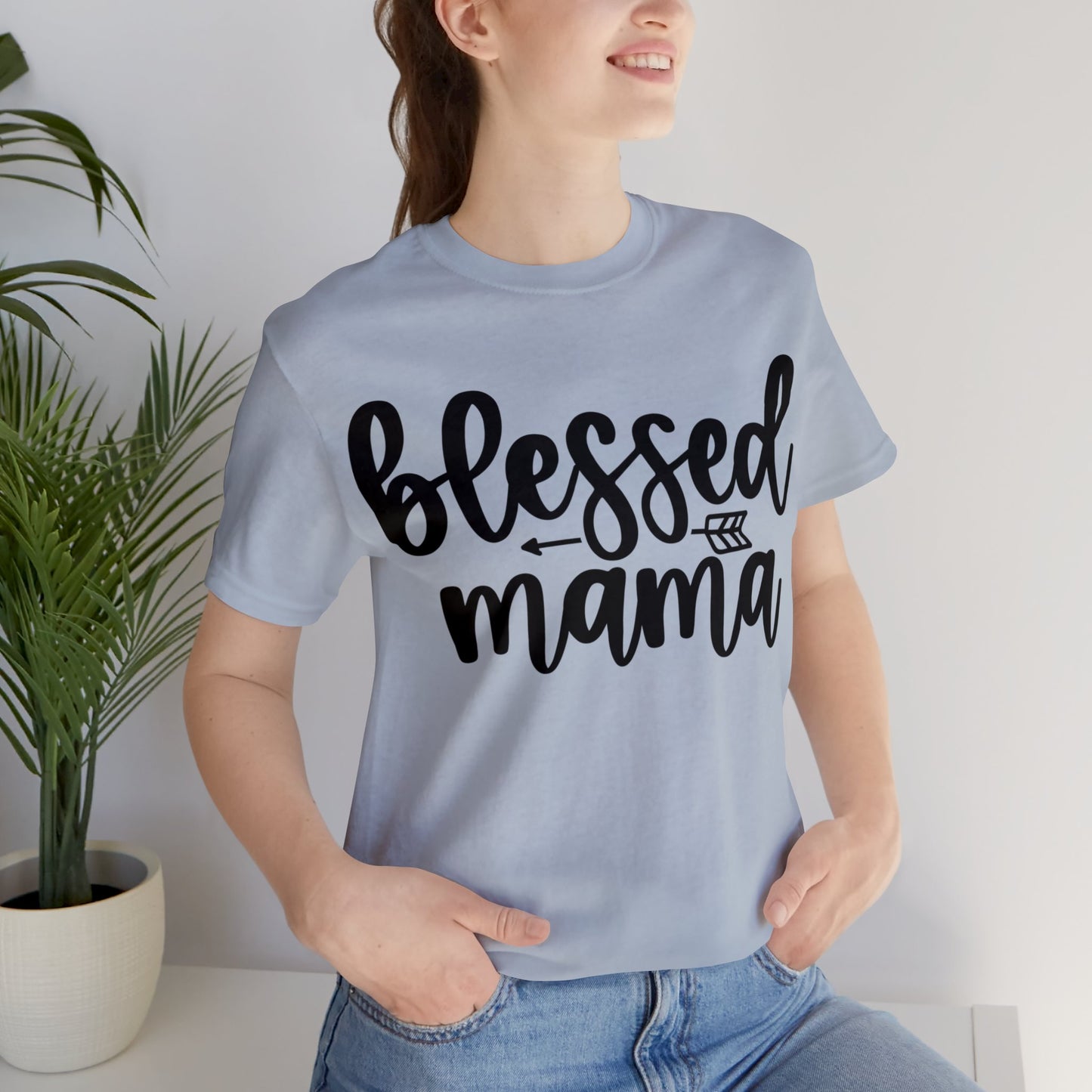 Blessed Mama short sleeve Tshirt