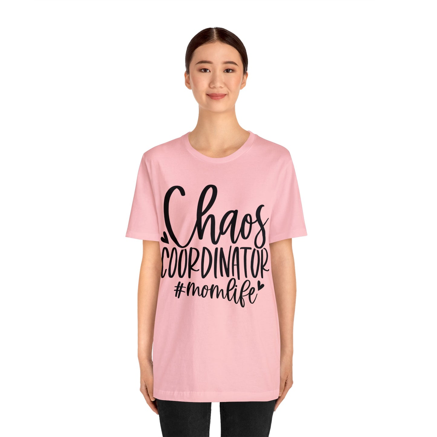 Chaos Coordinator #momlife short sleeve tshirt