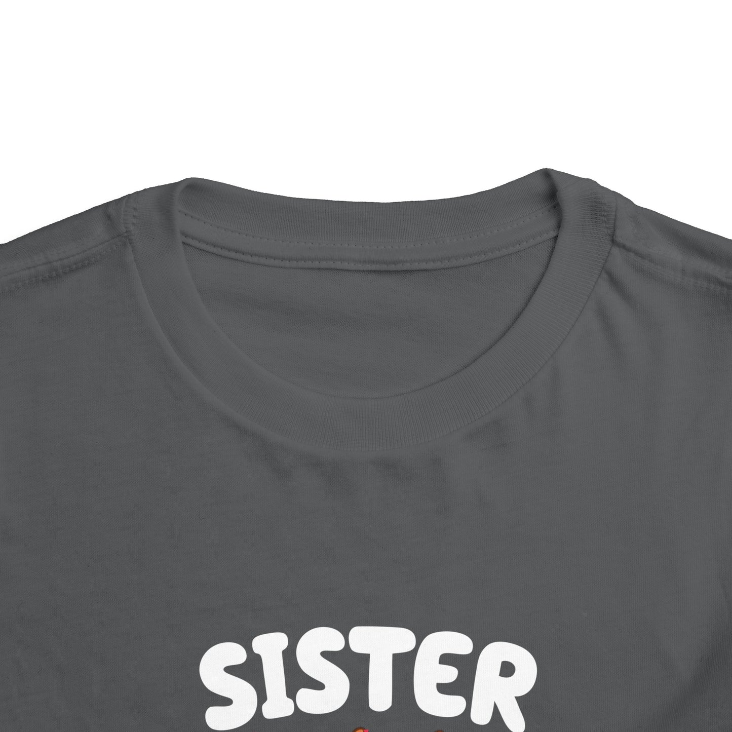 Sister Birthday Toddler Short Sleeve Tee