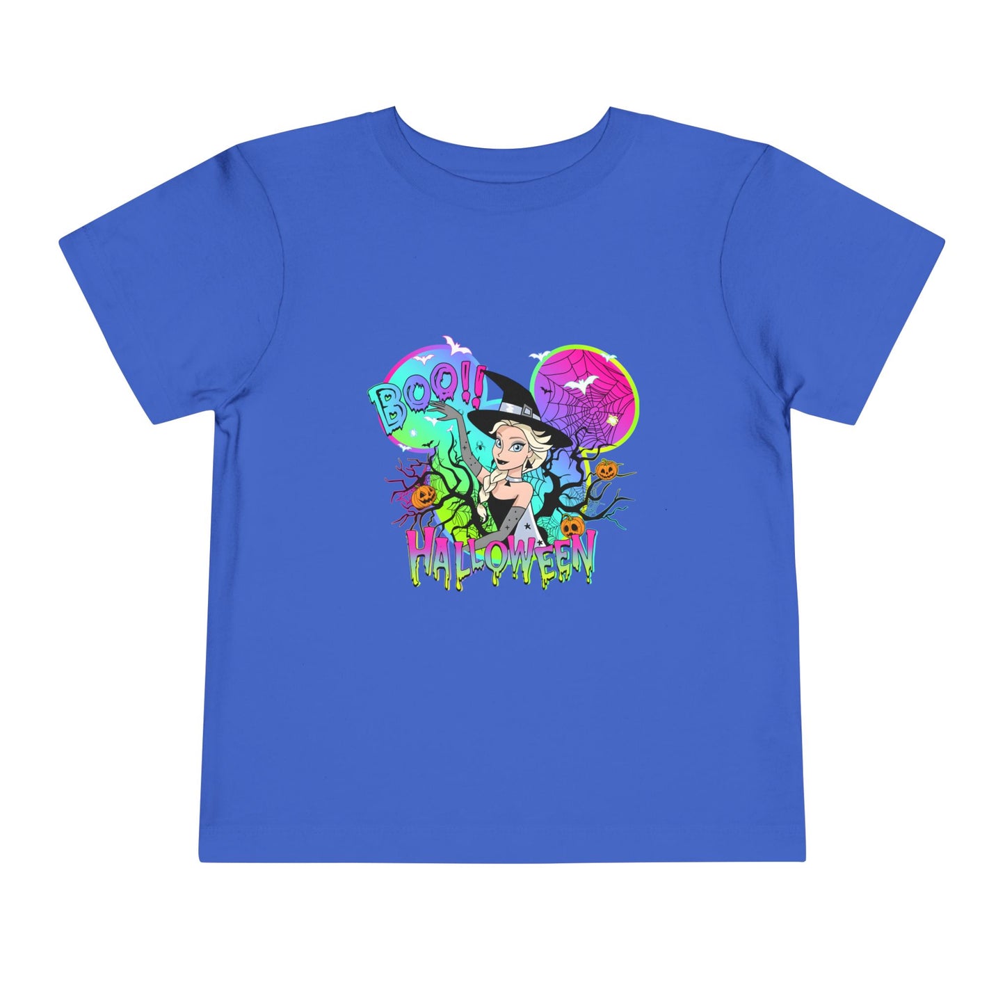 Elsa Boo! Halloween Toddler Short Sleeve Tee