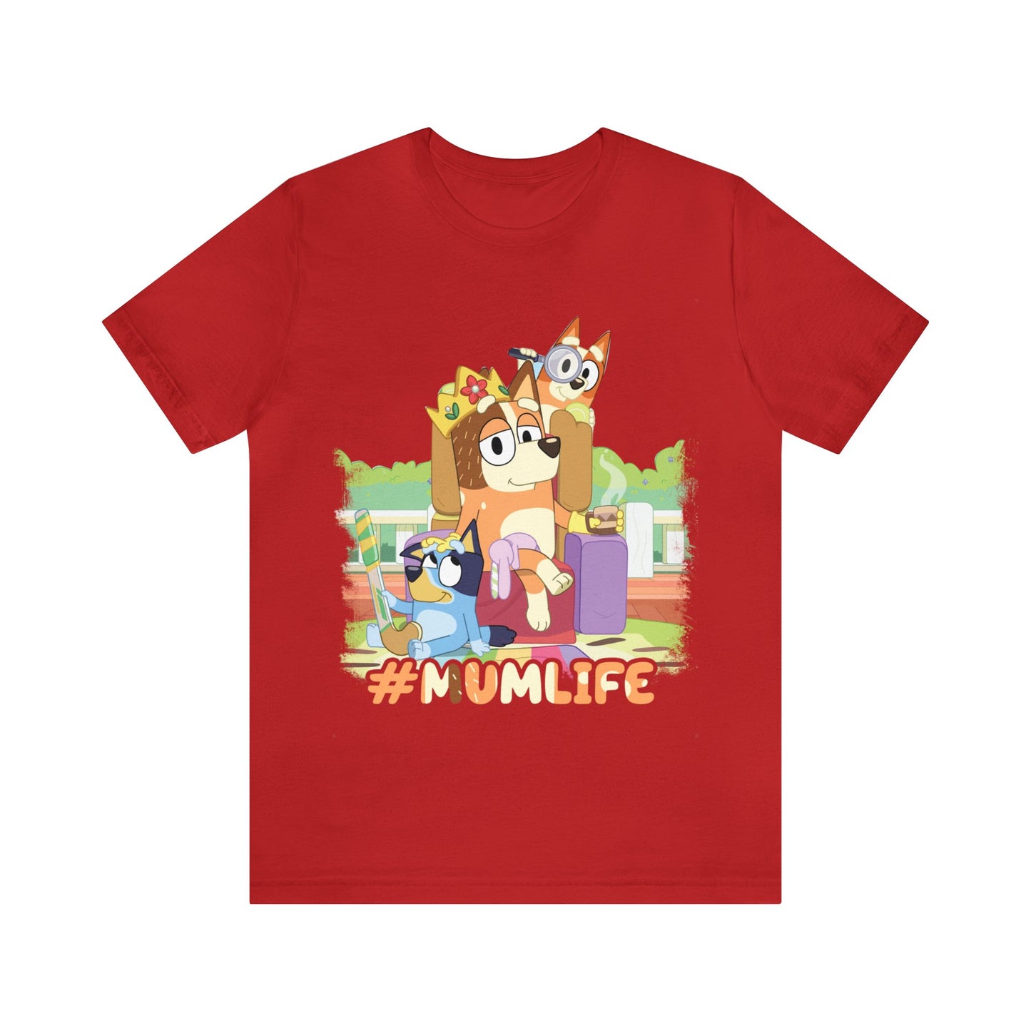 Mum Life Short Sleeve Tshirt