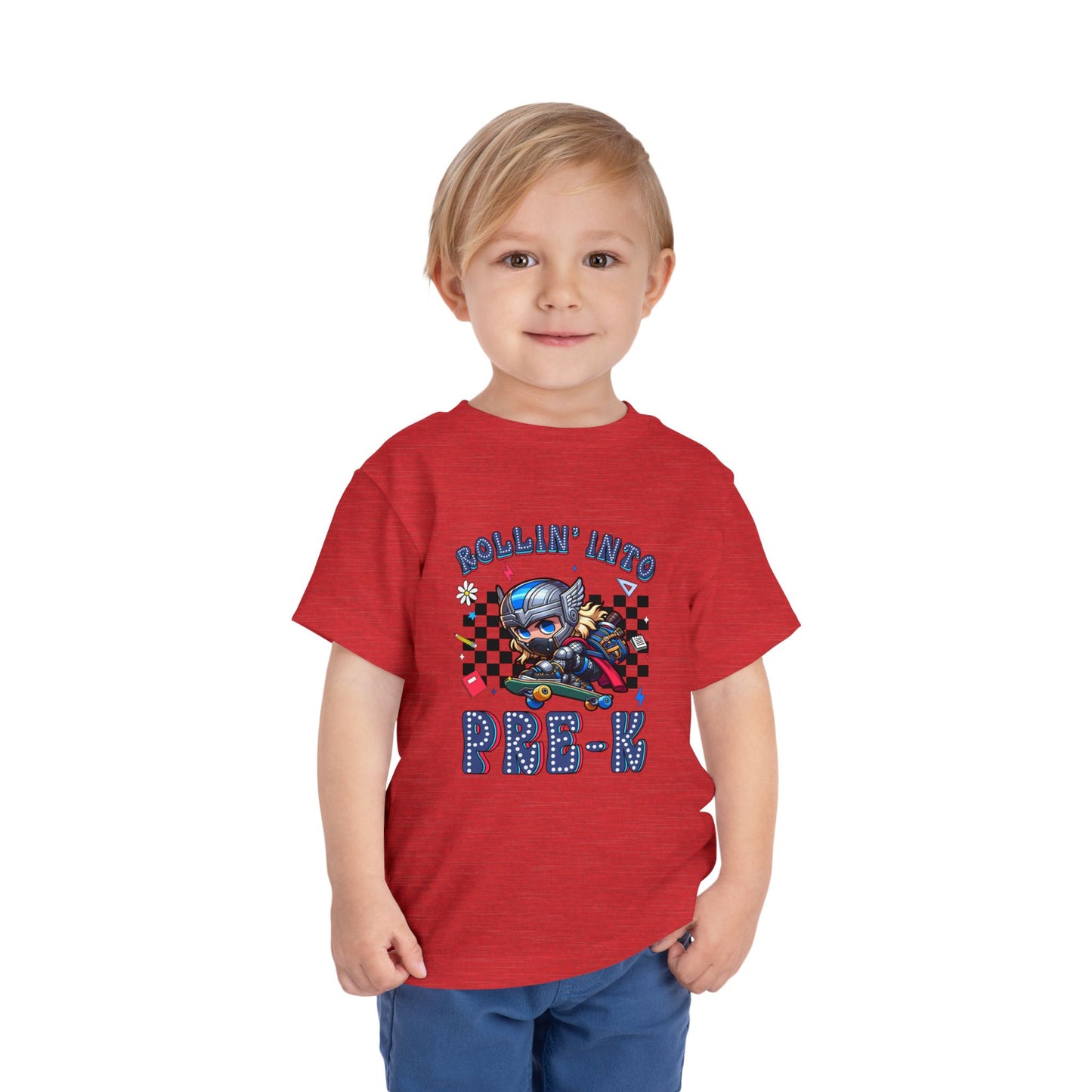 THOR - Rollin' Into Pre-K Toddler Short Sleeve Tee