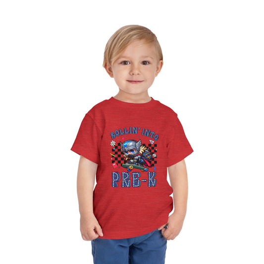 THOR - Rollin' Into Pre-K Toddler Short Sleeve Tee