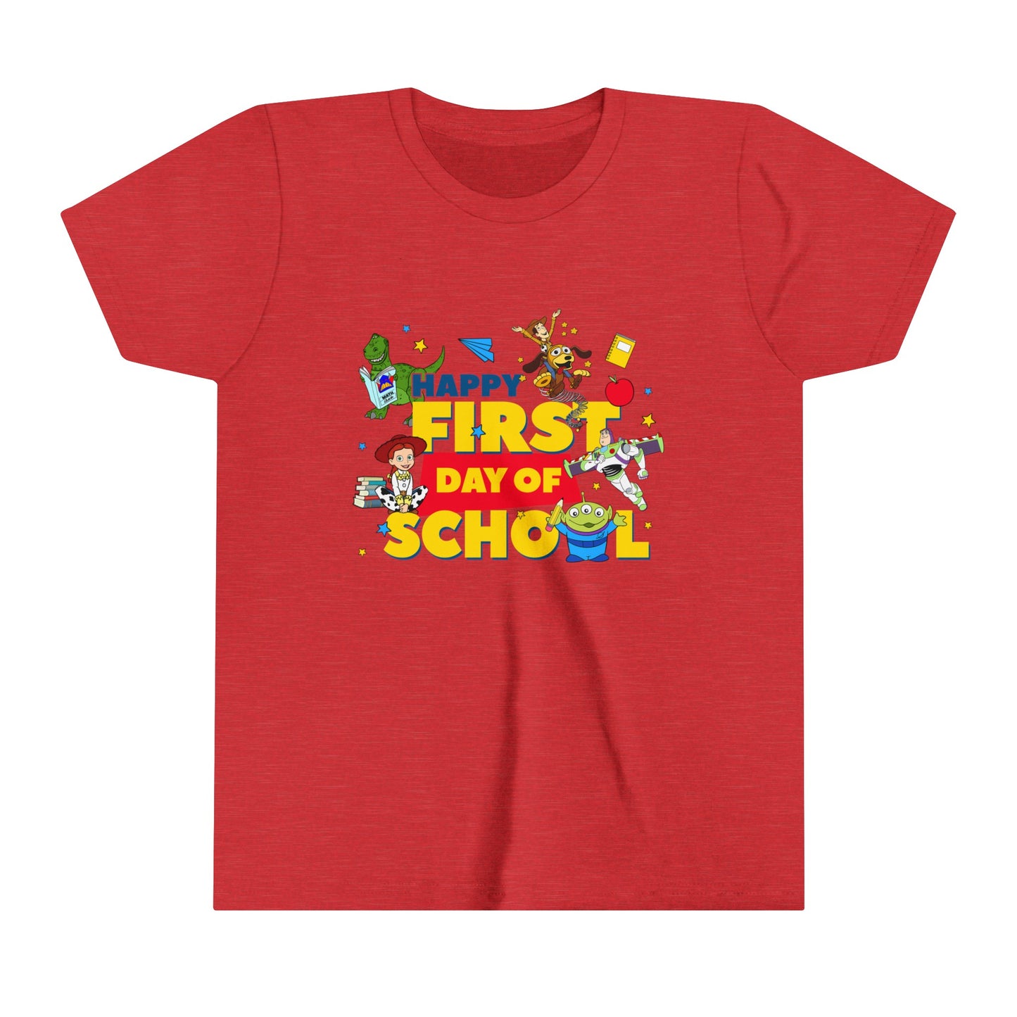 First Day of School Youth Short Sleeve Tee