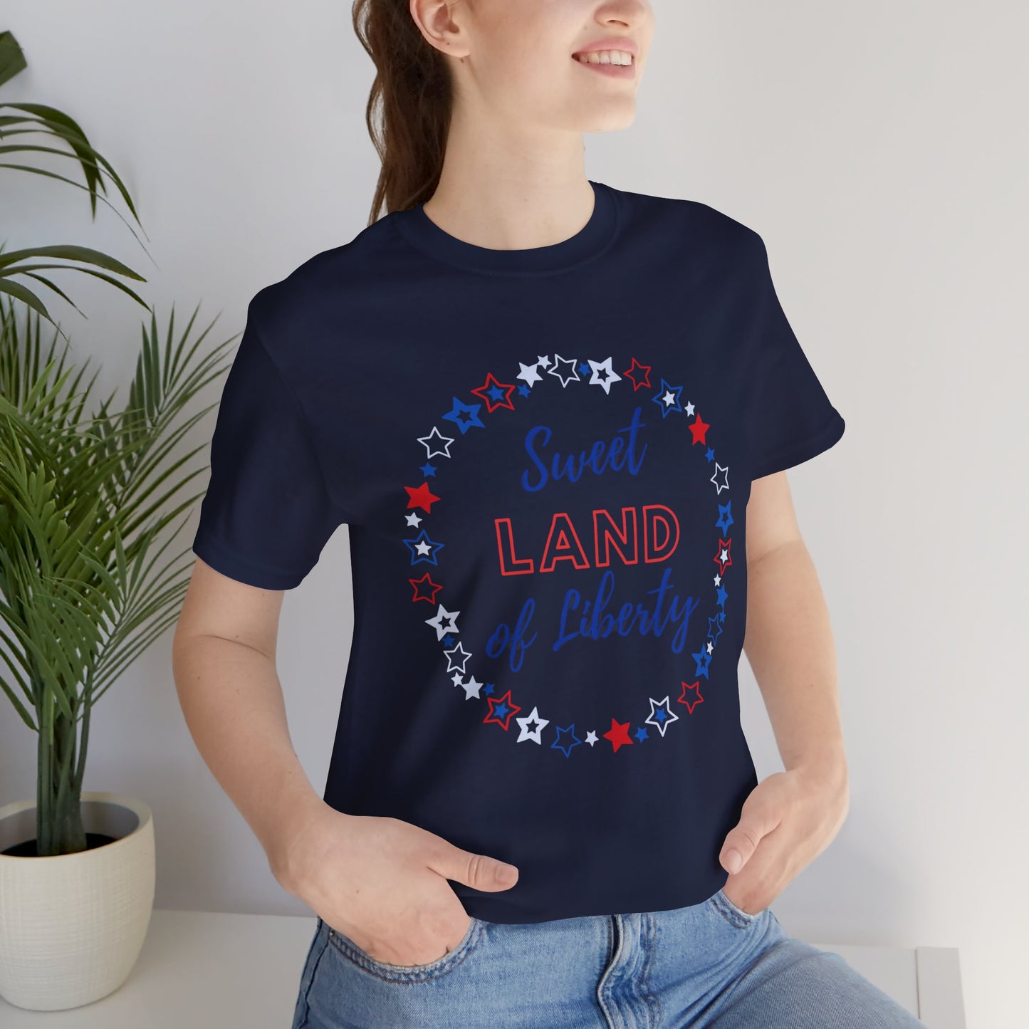 Sweet Land of Liberty Jersey Short Sleeve Tee
