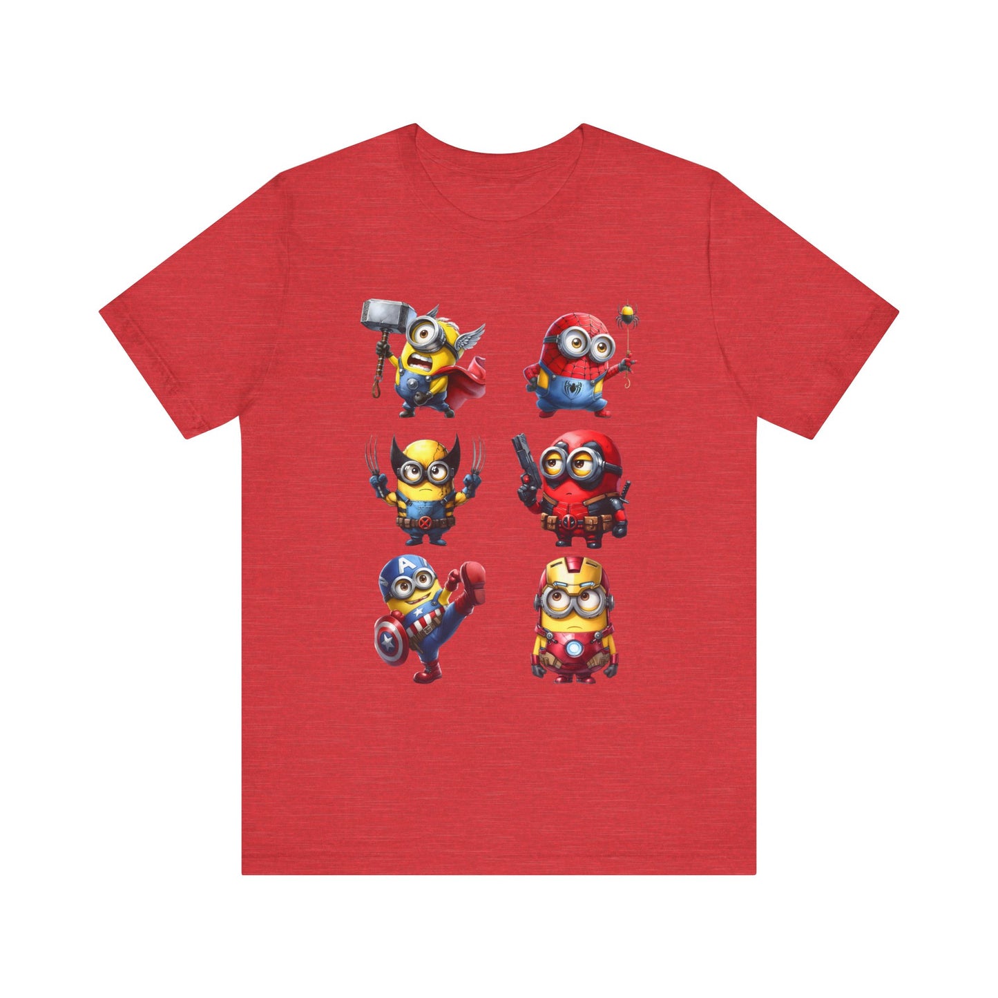 Marvel Minions Jersey Short Sleeve Tee