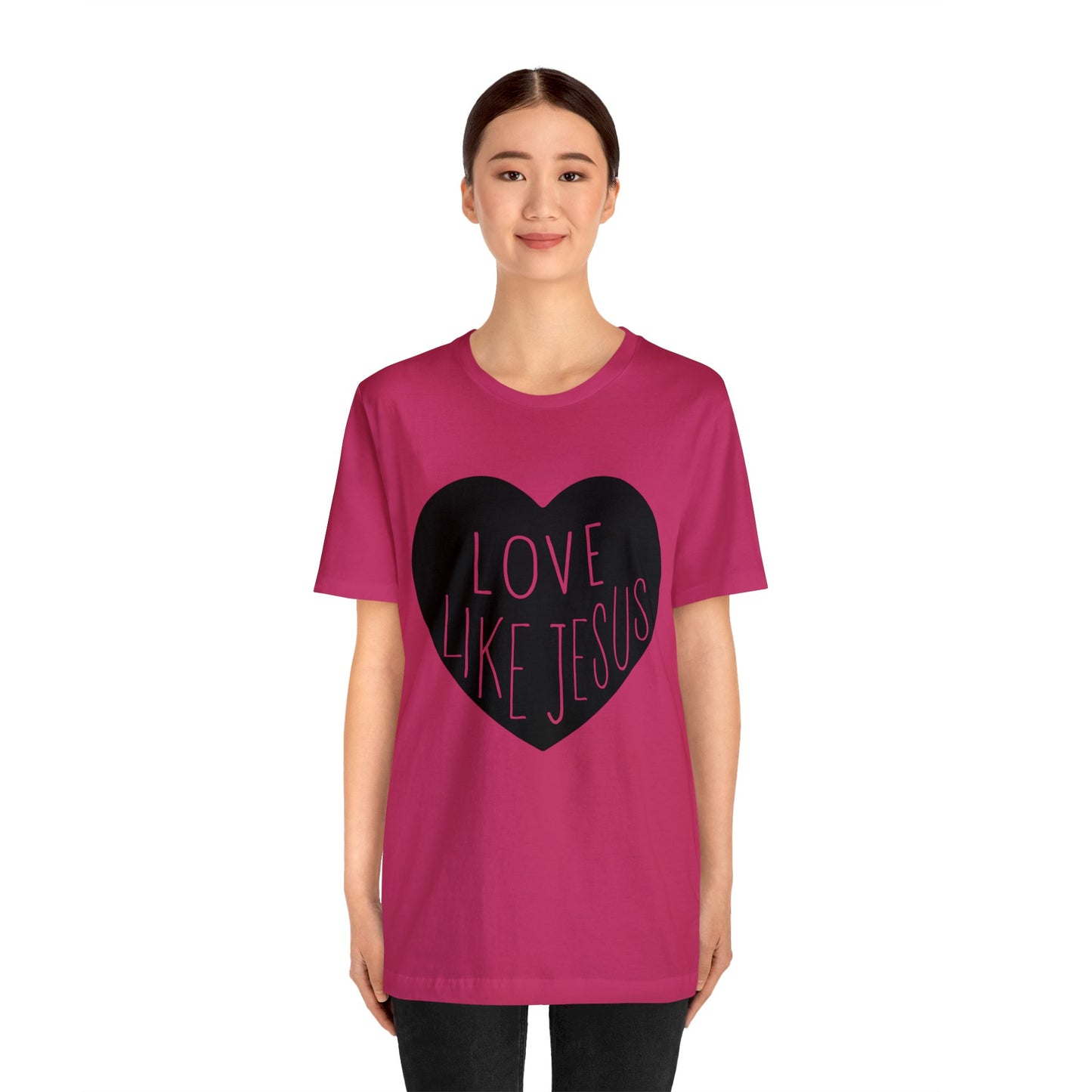 Love like Jesus Short sleeve Tshirt