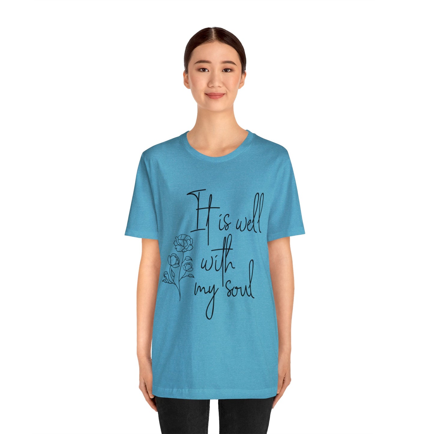 It is well with my soul Short sleeve Tshirt
